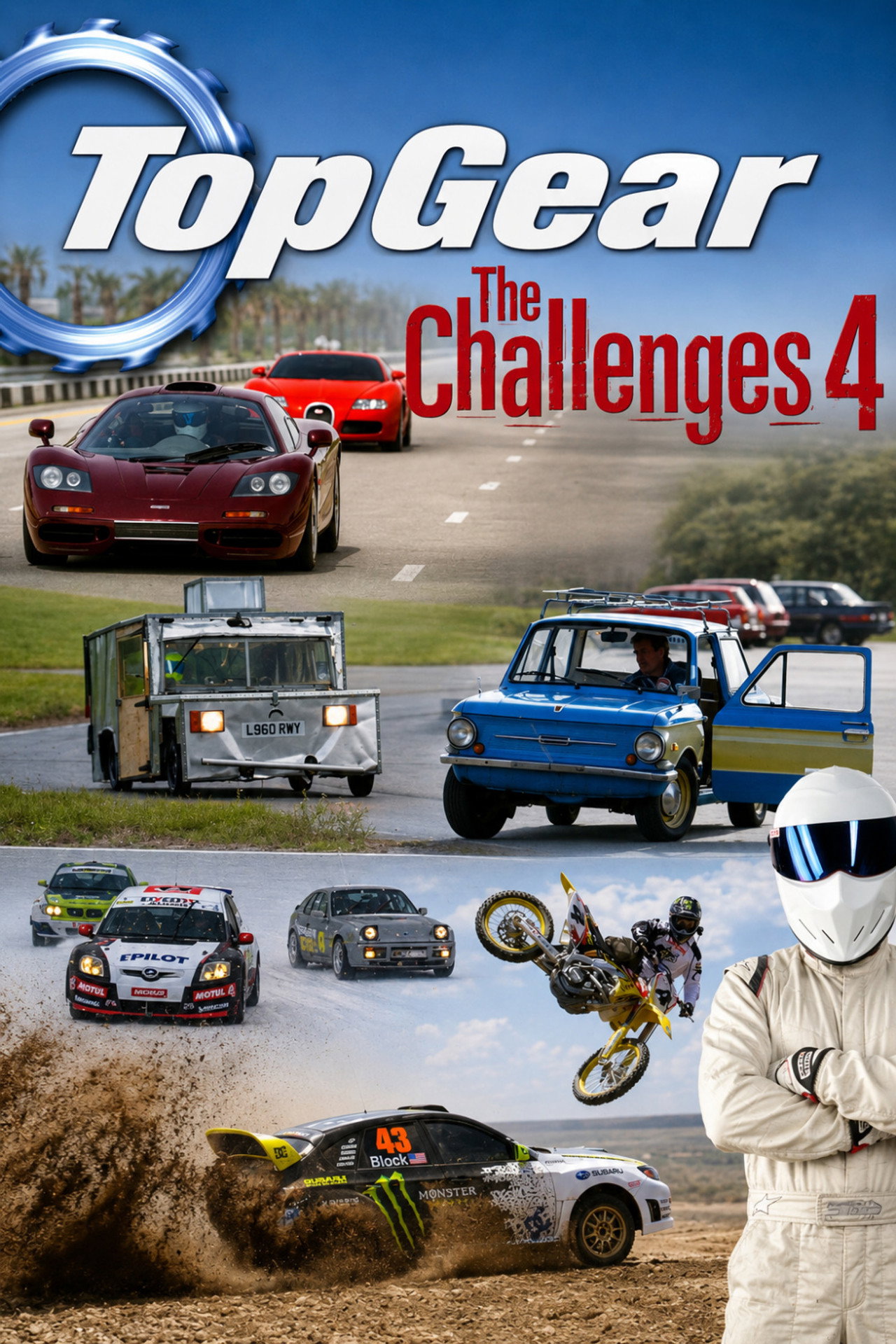 Top Gear: The Challenges 4 filmaffisch
