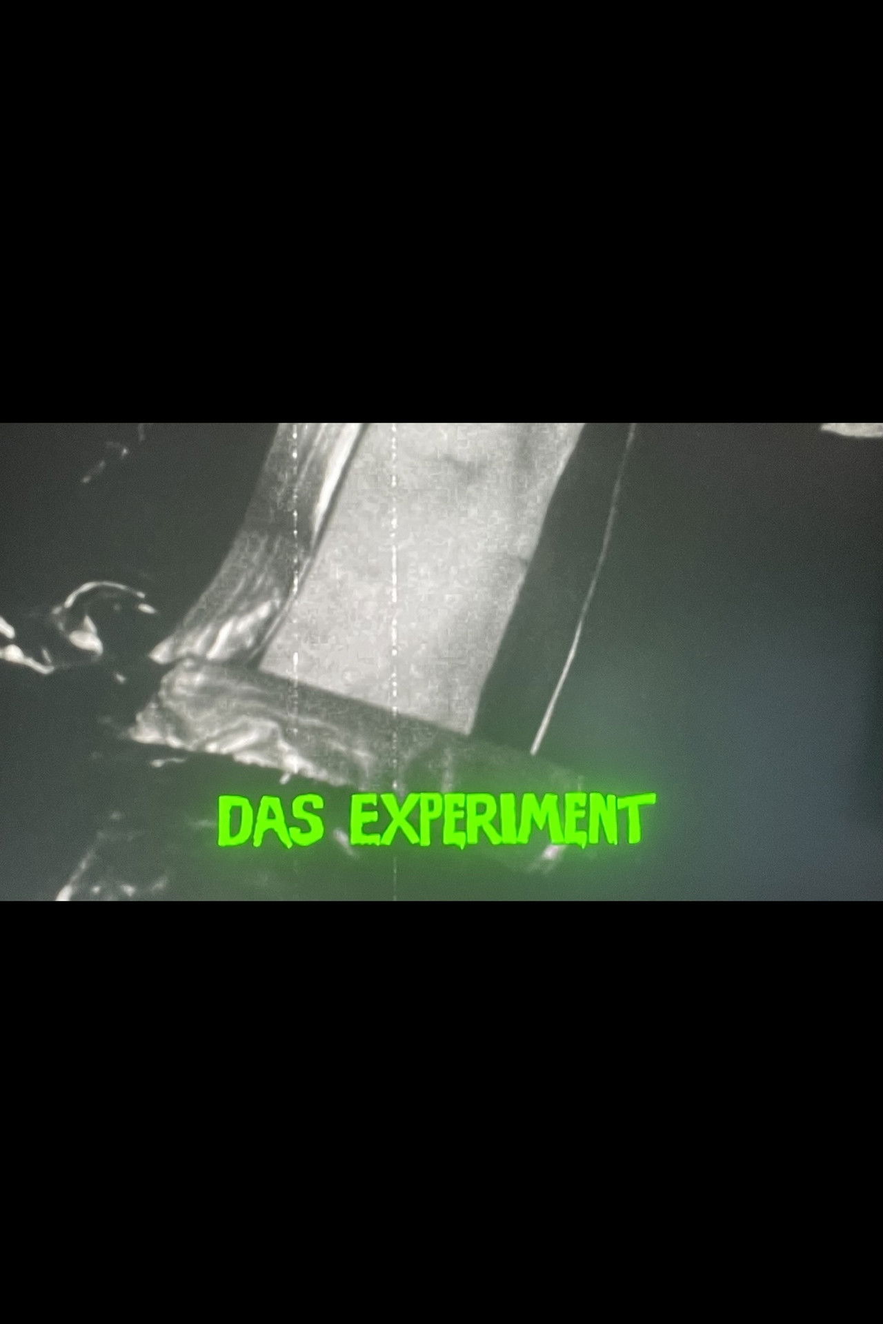 Das Experiment Backdrop