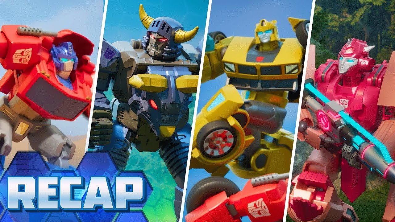 Transformers: CYBERWORLD - Season 0 Episode 1 : E01-E04 Recap