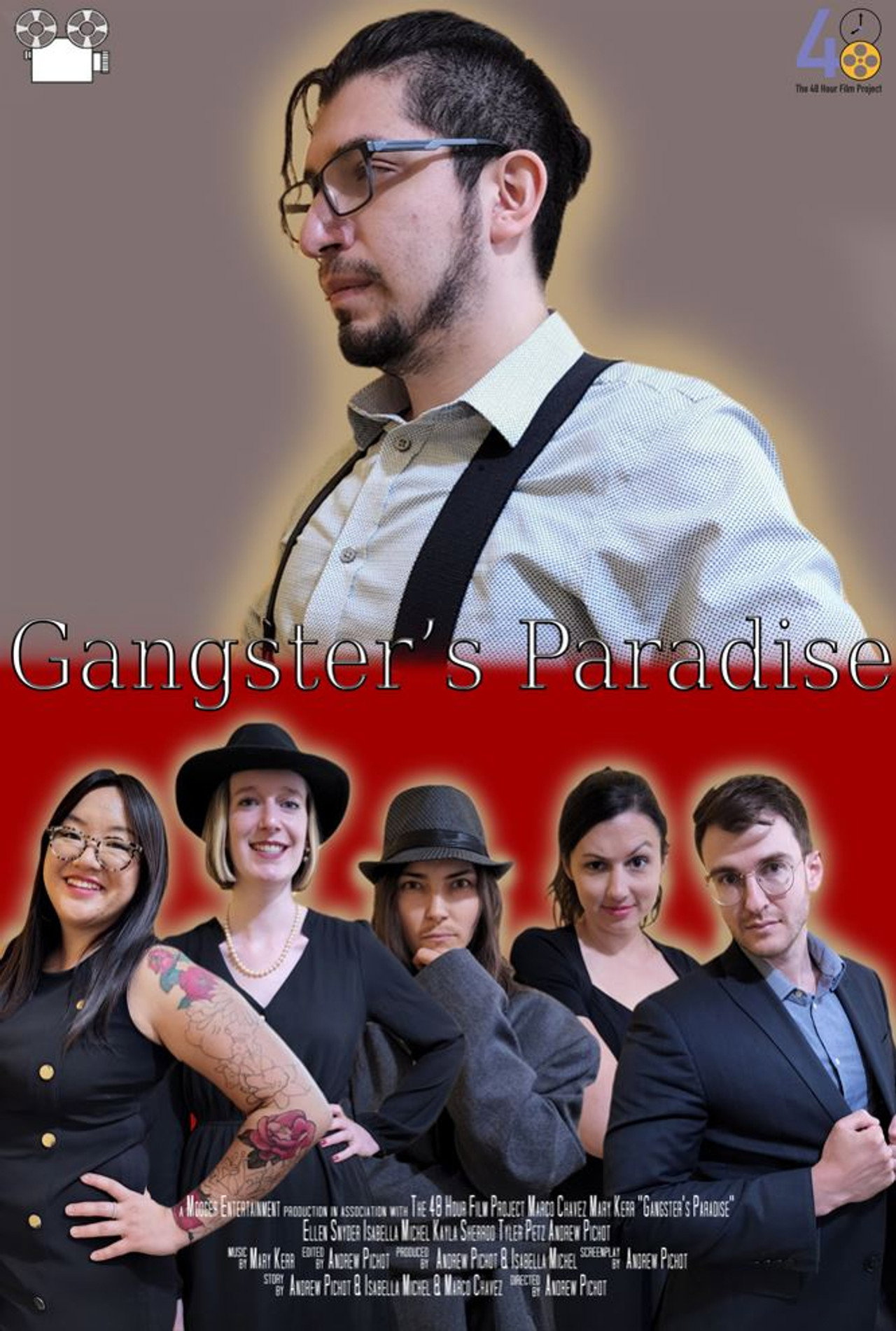 Gangster's Paradise Backdrop