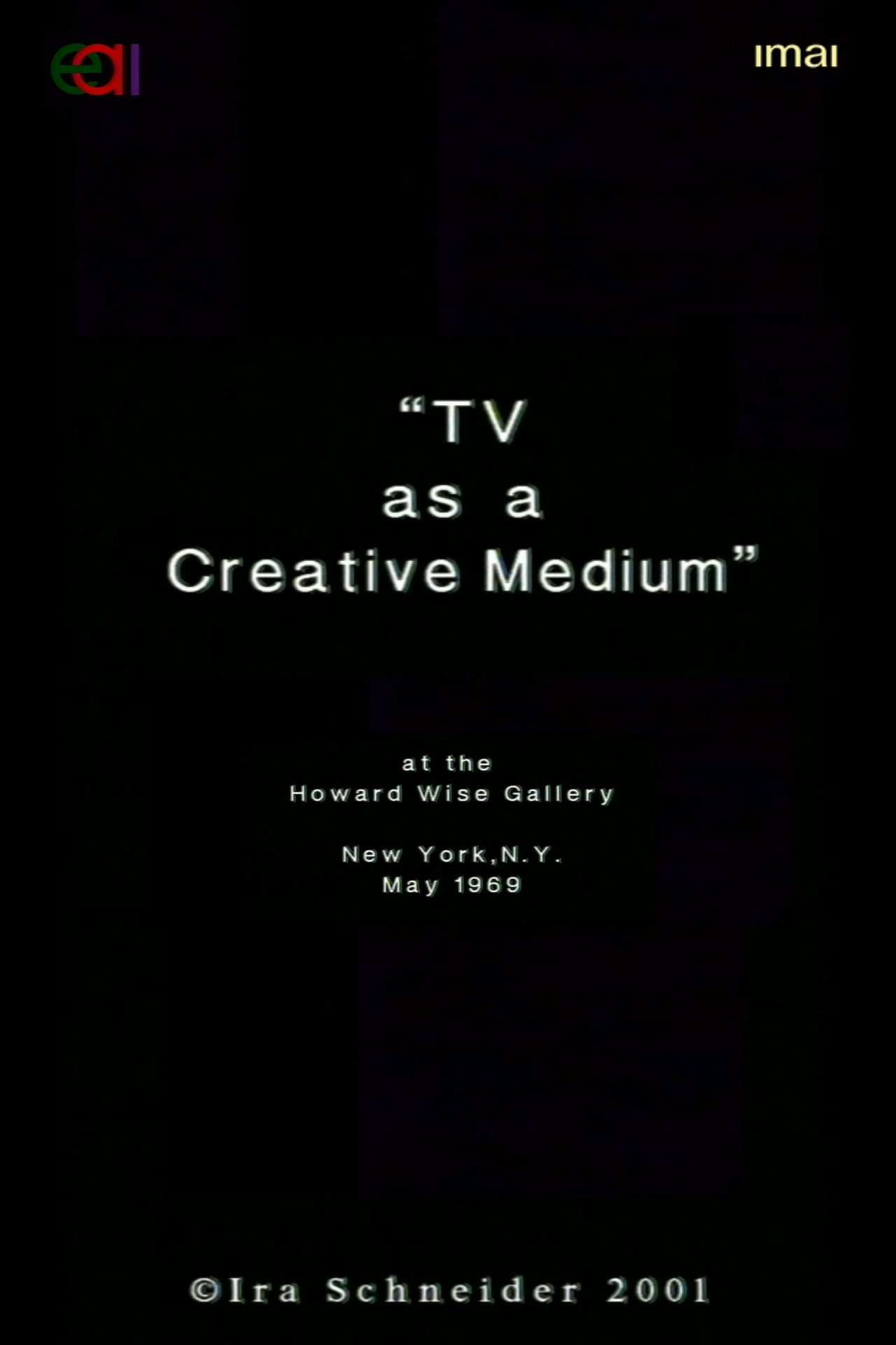 Television as a Creative Medium
