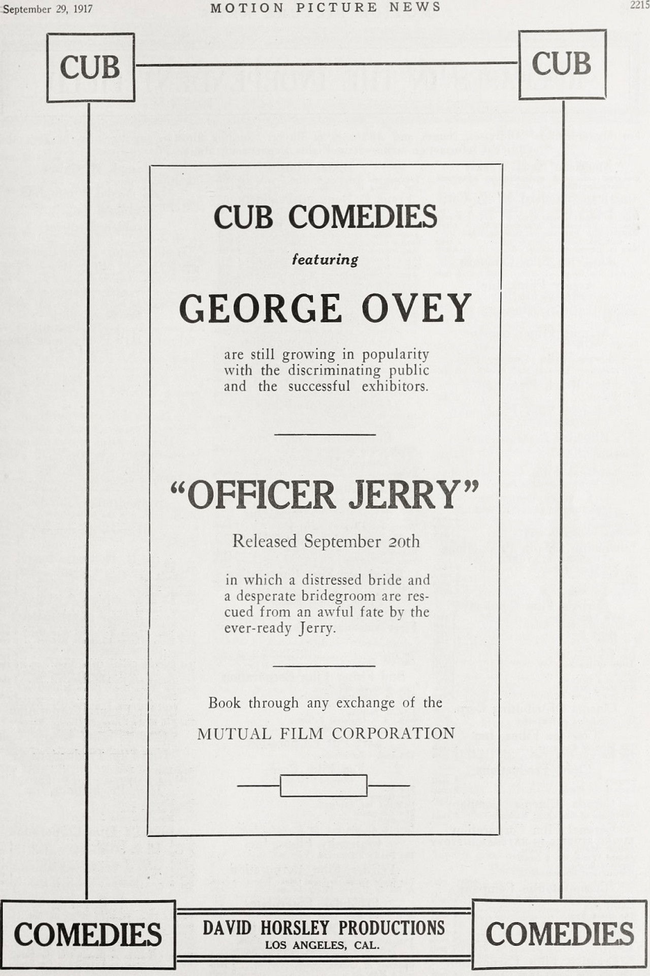 Officer Jerry Backdrop