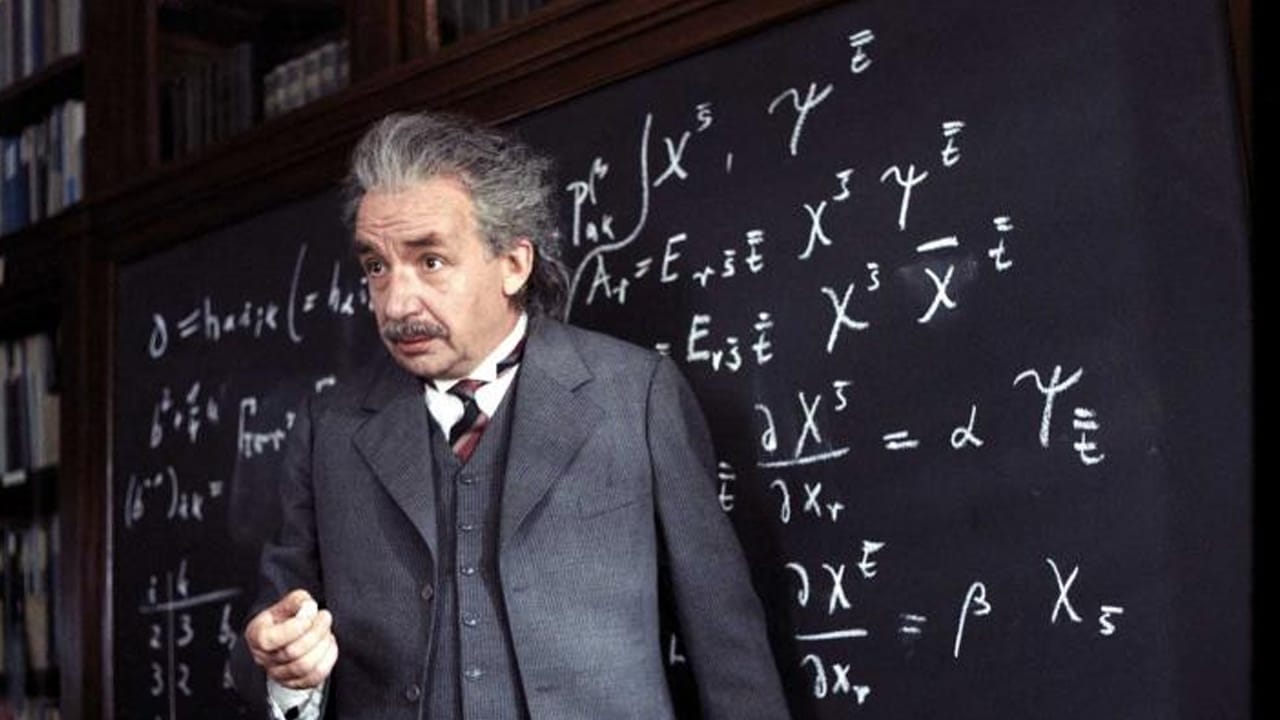 Albert Einstein background