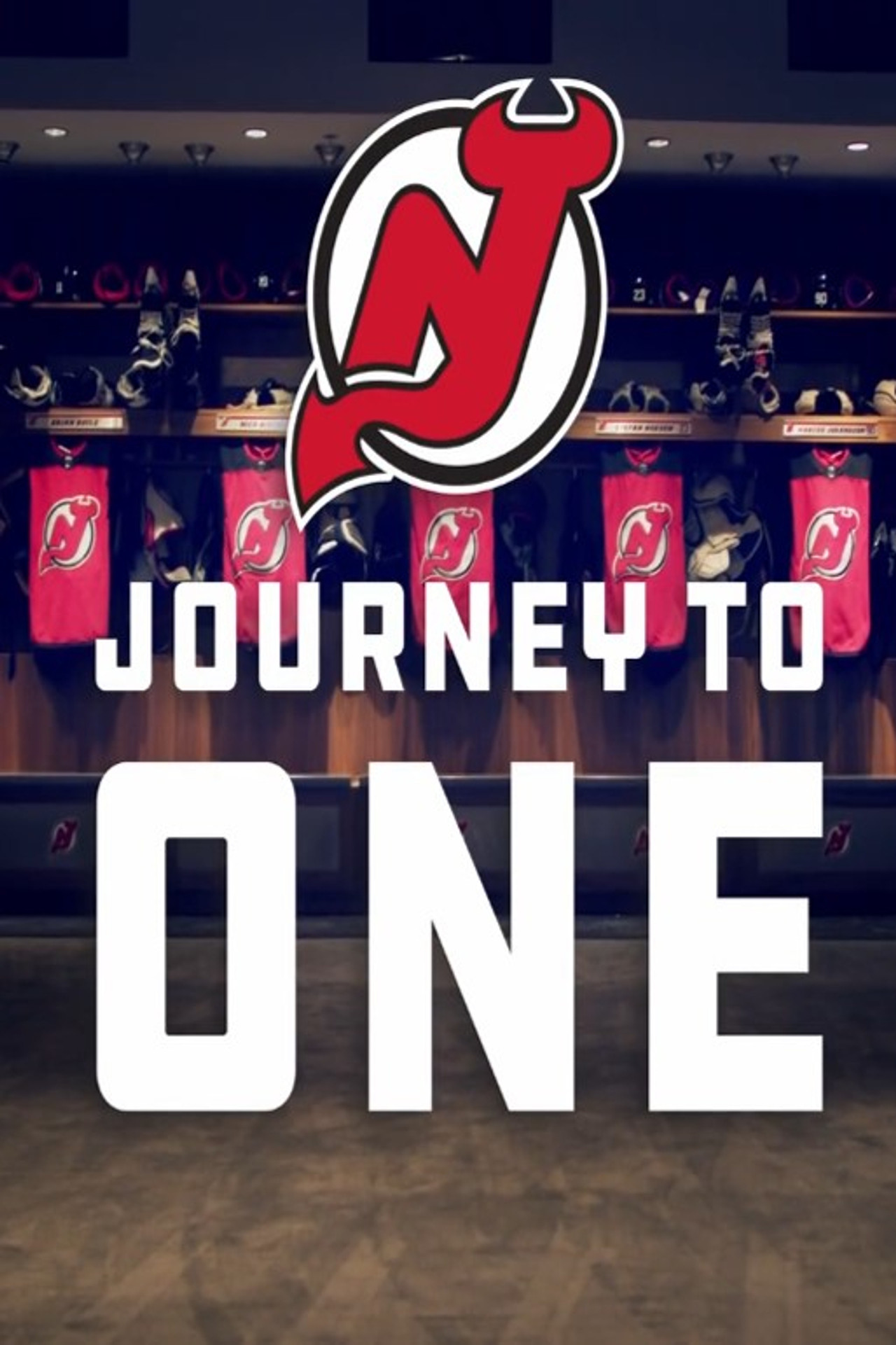 New Jersey Devils 2019 Journey to One Backdrop