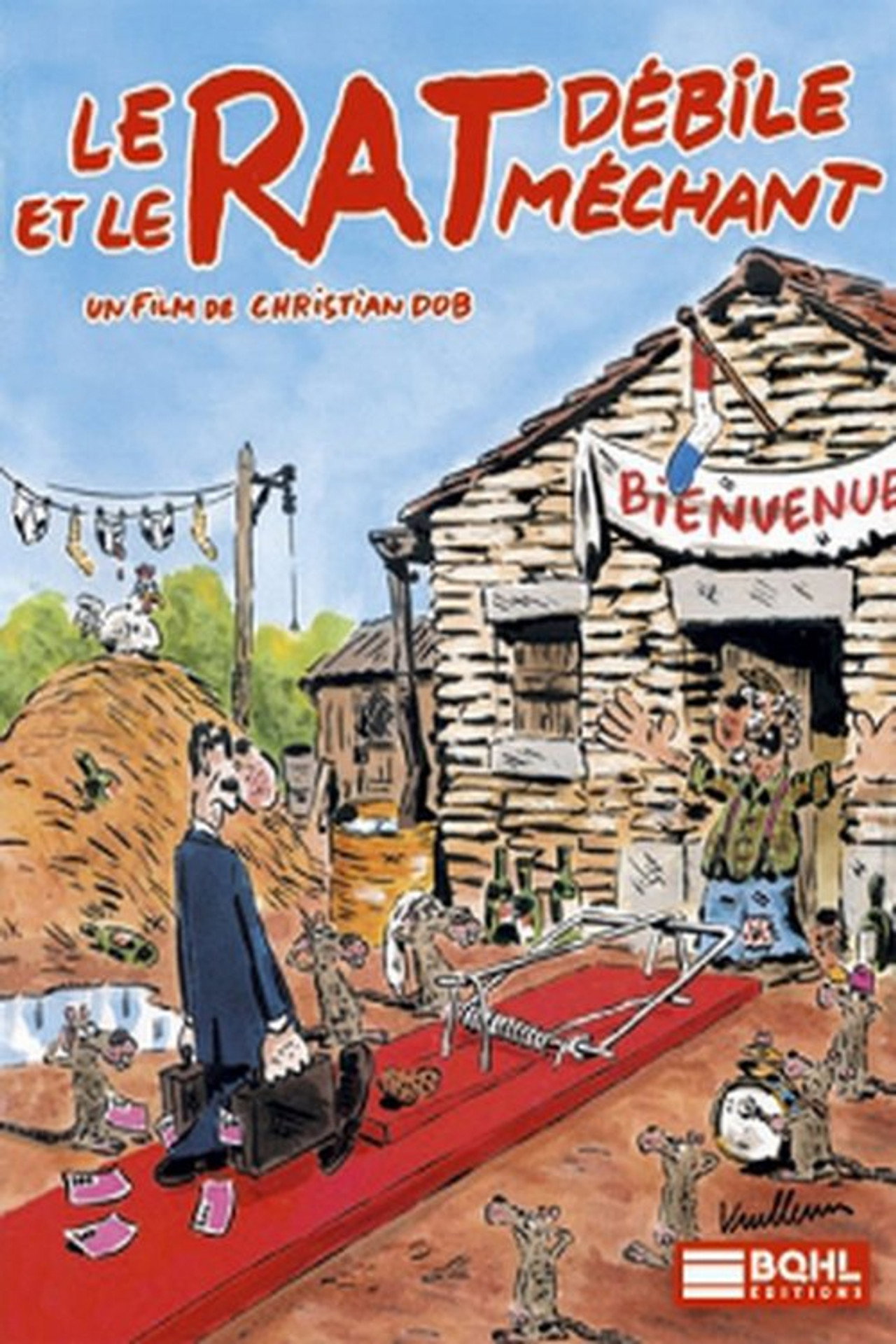 Le Rat Débile et Le Rat Méchant Backdrop
