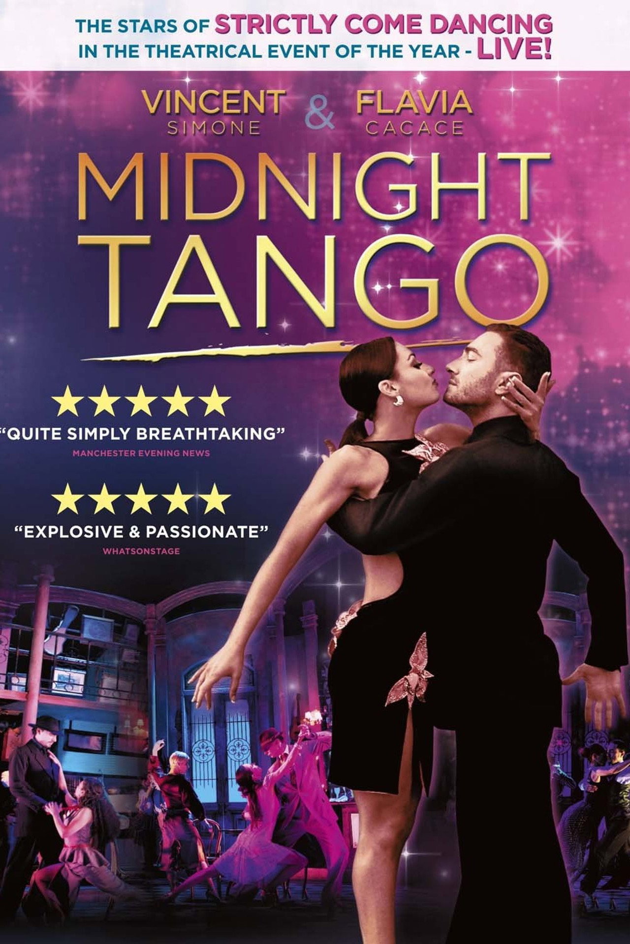 Midnight Tango Backdrop