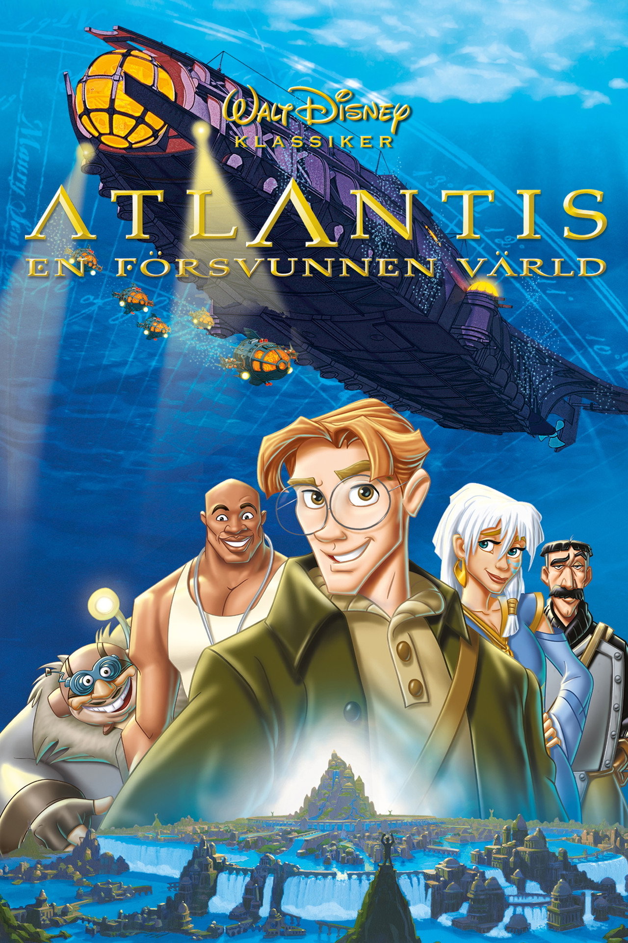 Atlantis - en försvunnen värld filmaffisch