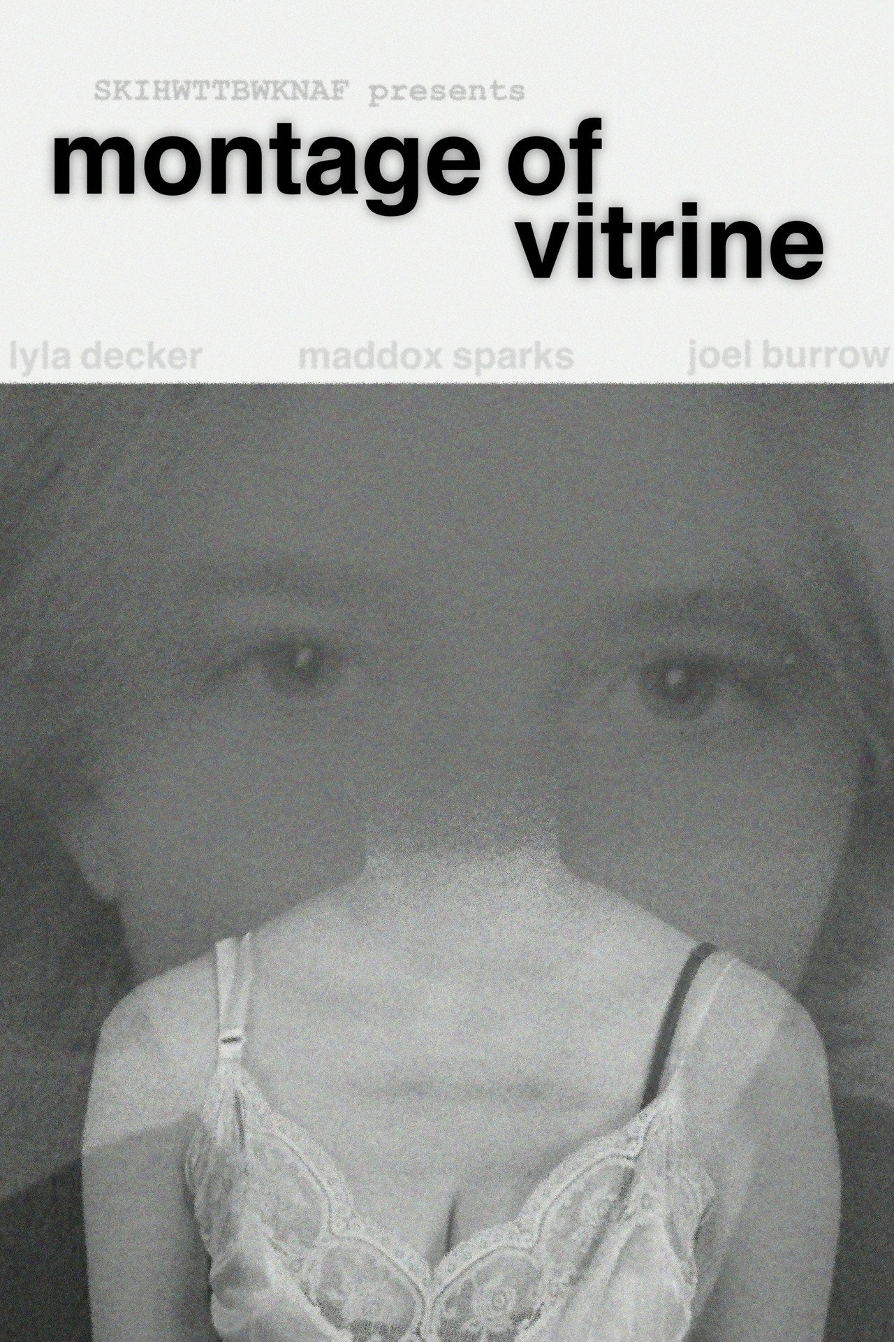Montage of Vitrine poster