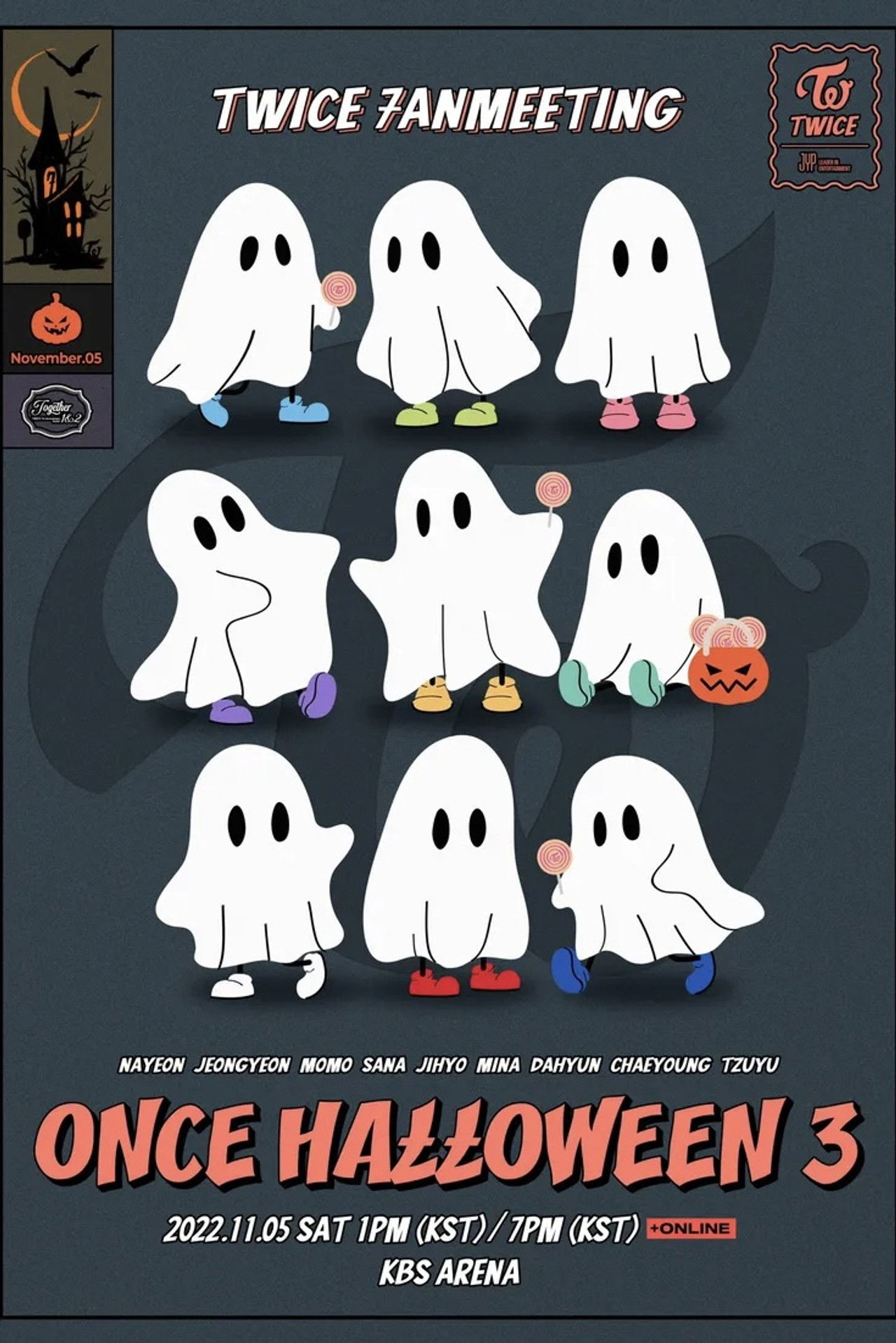 Once Halloween 3 Backdrop