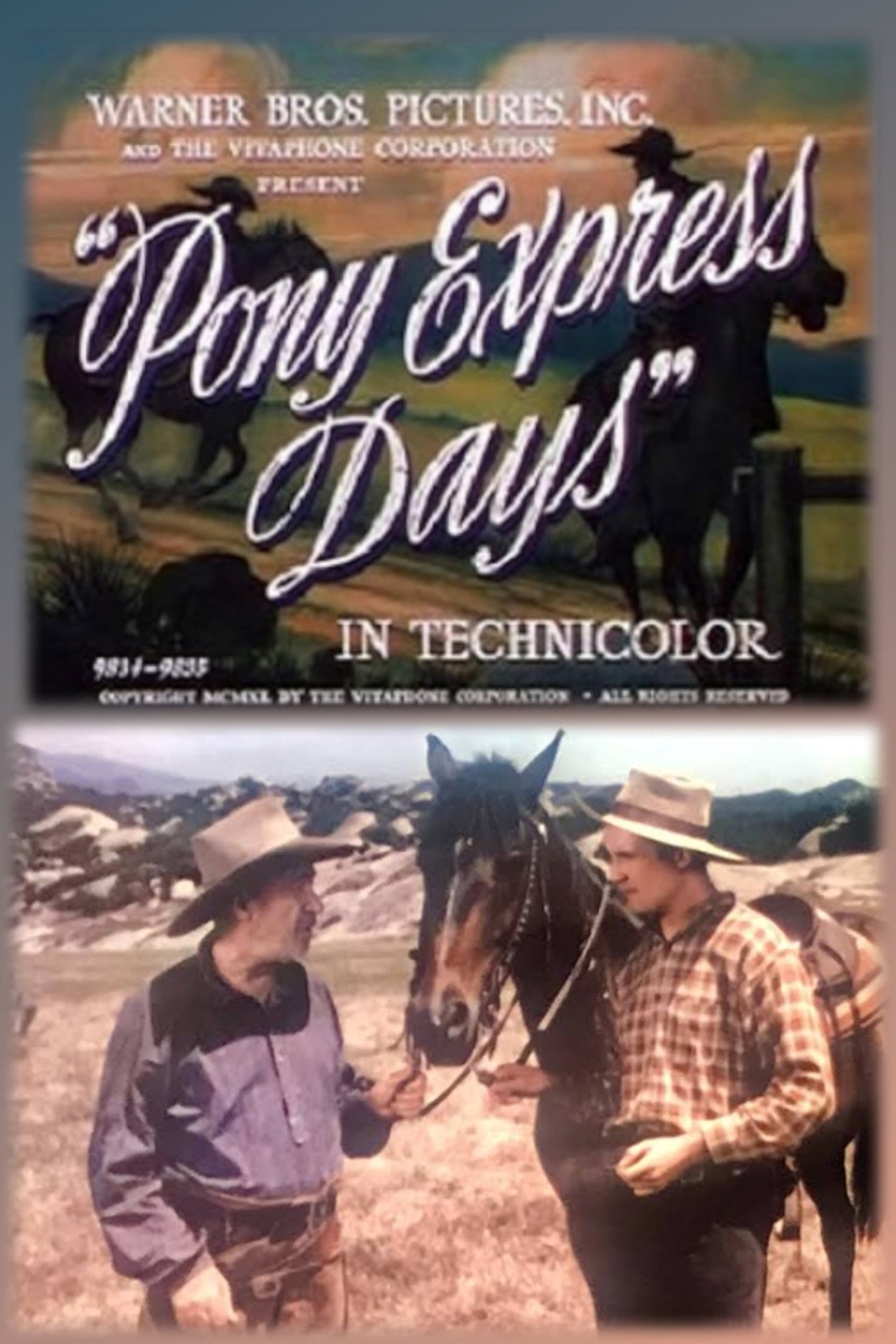 Pony Express Days poster