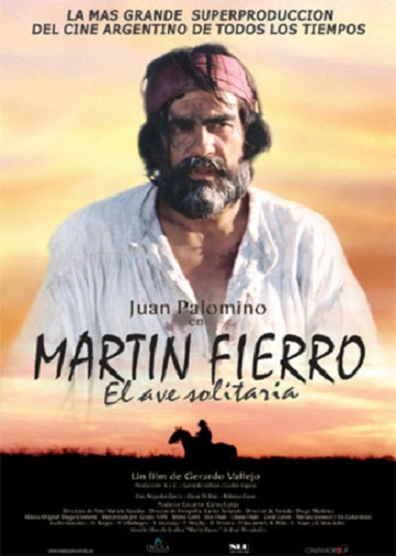 Martín Fierro, el ave solitaria filmaffisch