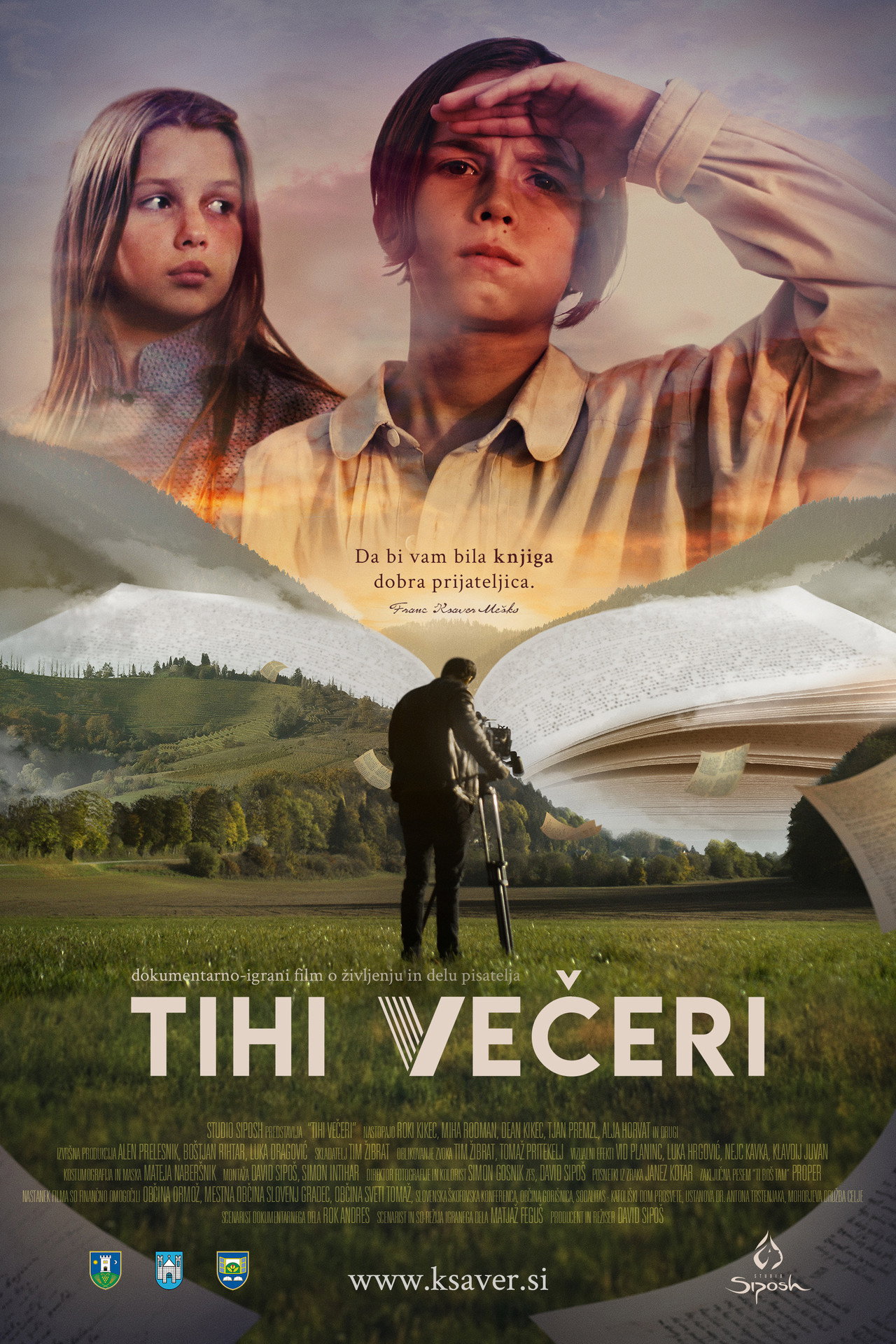Tihi večeri filmaffisch