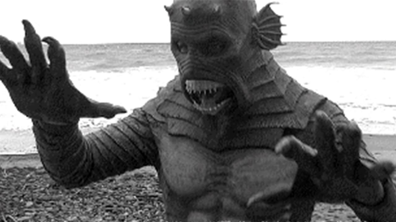 Scen från Frankenstein vs. the Creature from Blood Cove