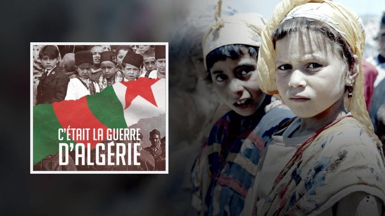 C'était la guerre d'Algérie background