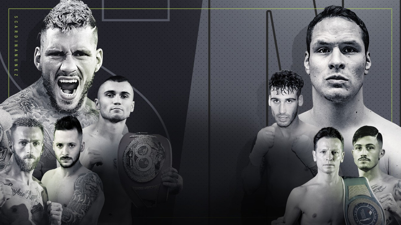 Daniele Scardina vs. Cesar Nunez backdrop