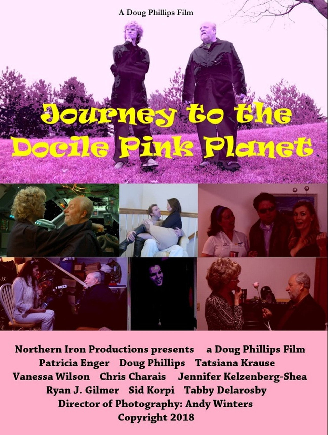 Journey to the Docile Pink Planet filmaffisch