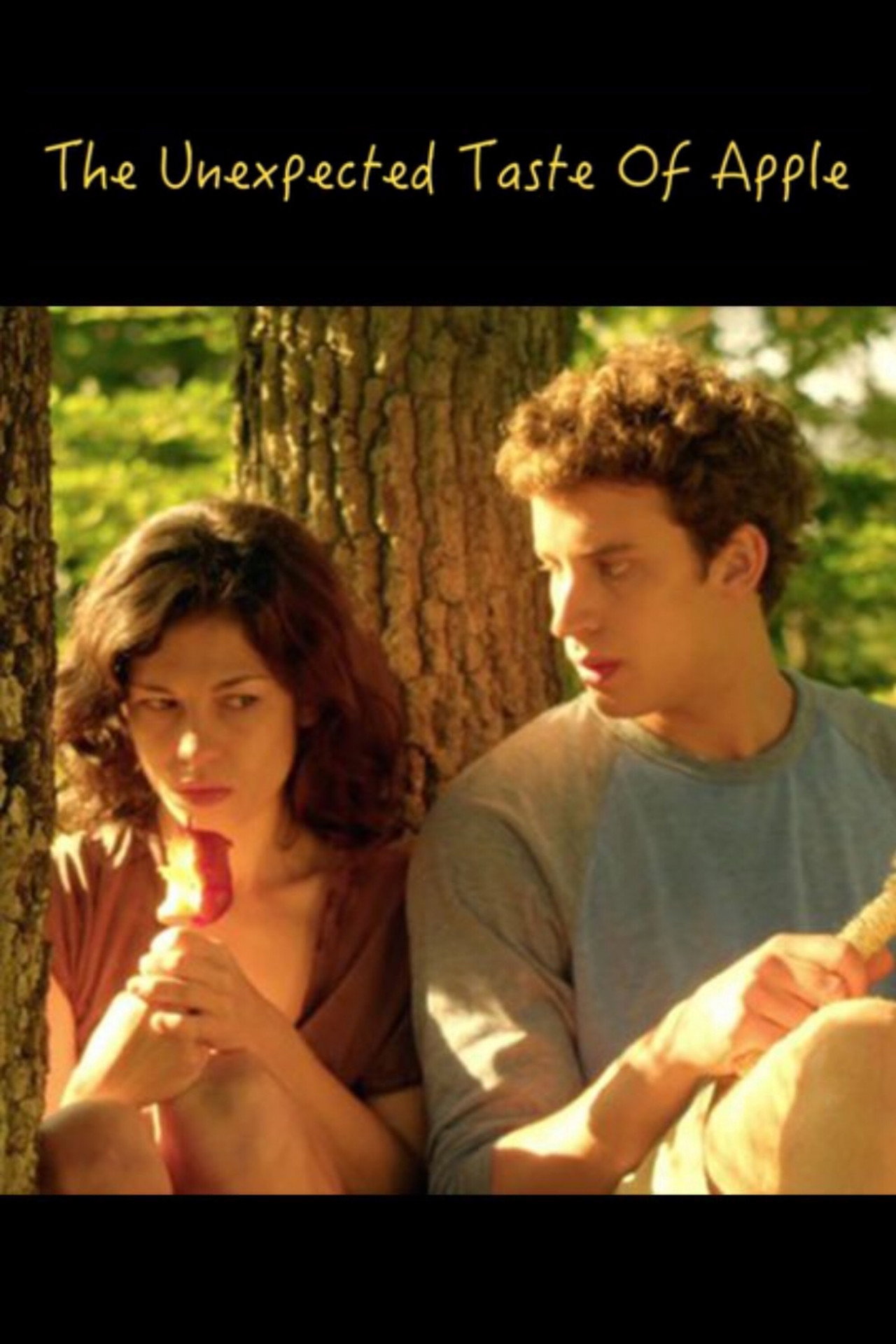 The Unexpected Taste of Apple Backdrop