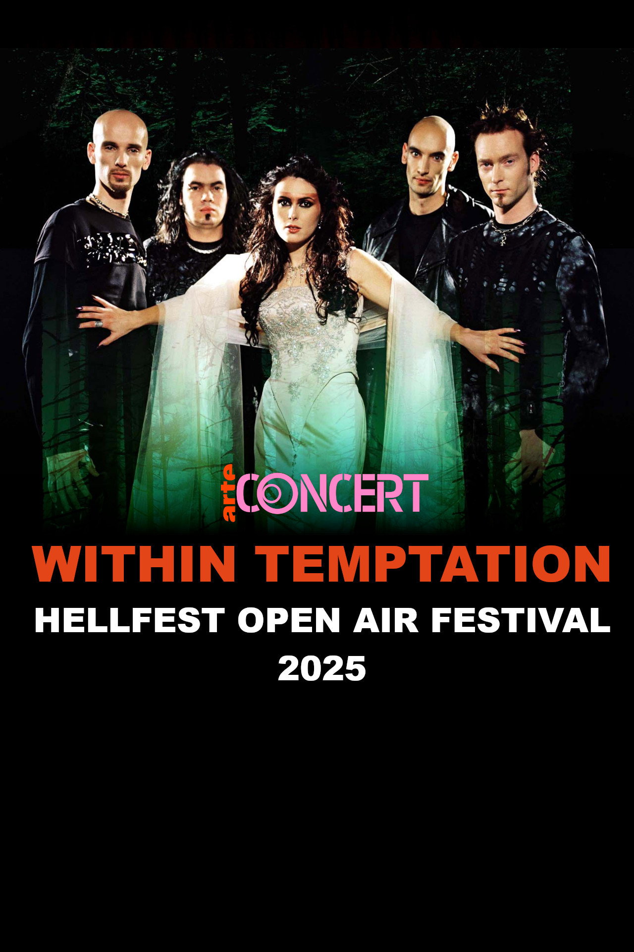 Within Temptation Hellfest 2025 filmaffisch