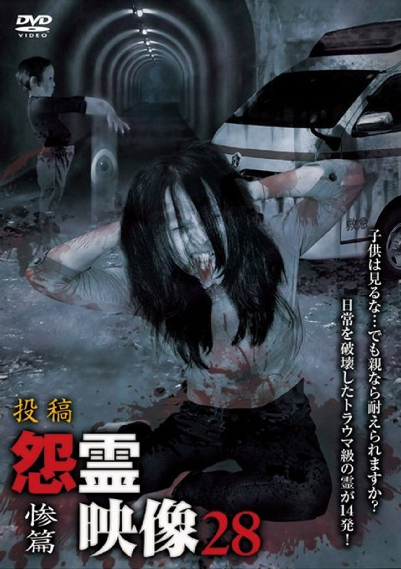 投稿 怨霊映像 Vol.28 惨篇 filmaffisch