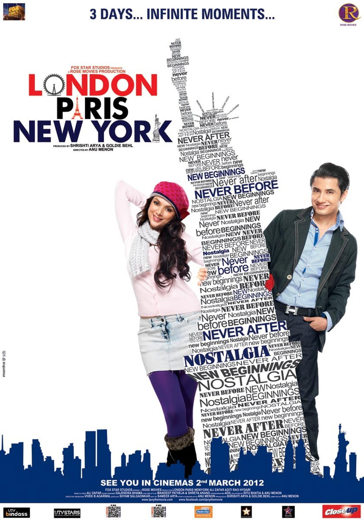 London, Párizs, New York – plakát 5