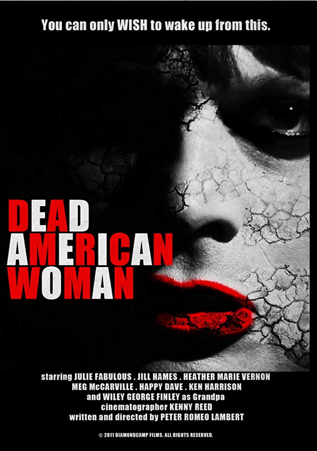 Dead American Woman Backdrop