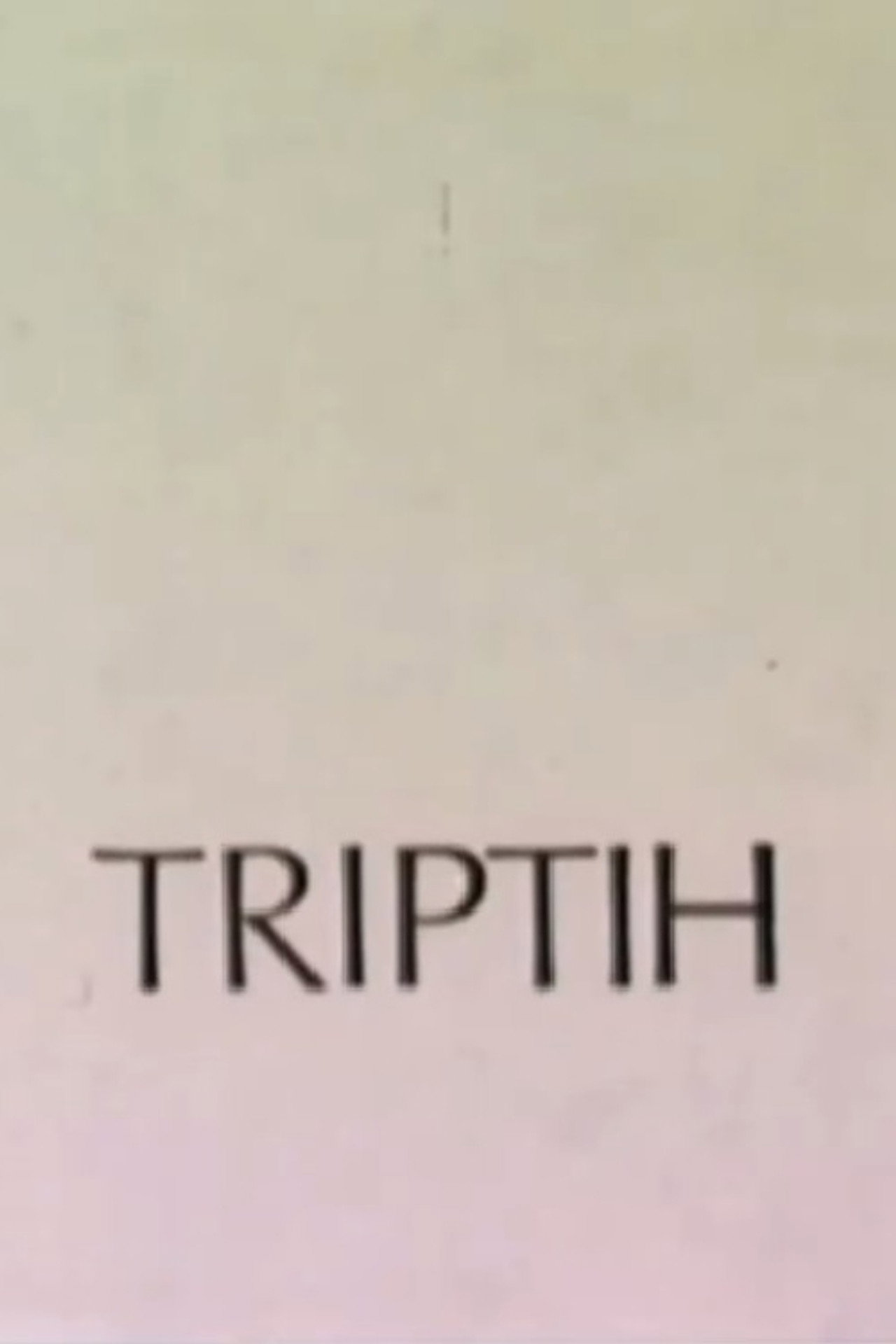 Triptych