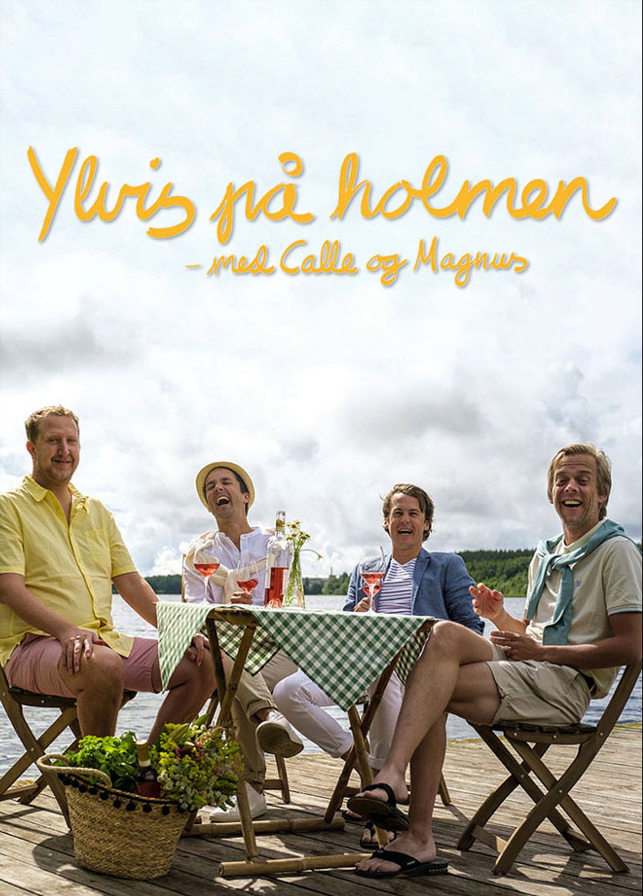 Ylvis på holmen med Calle og Magnus affisch