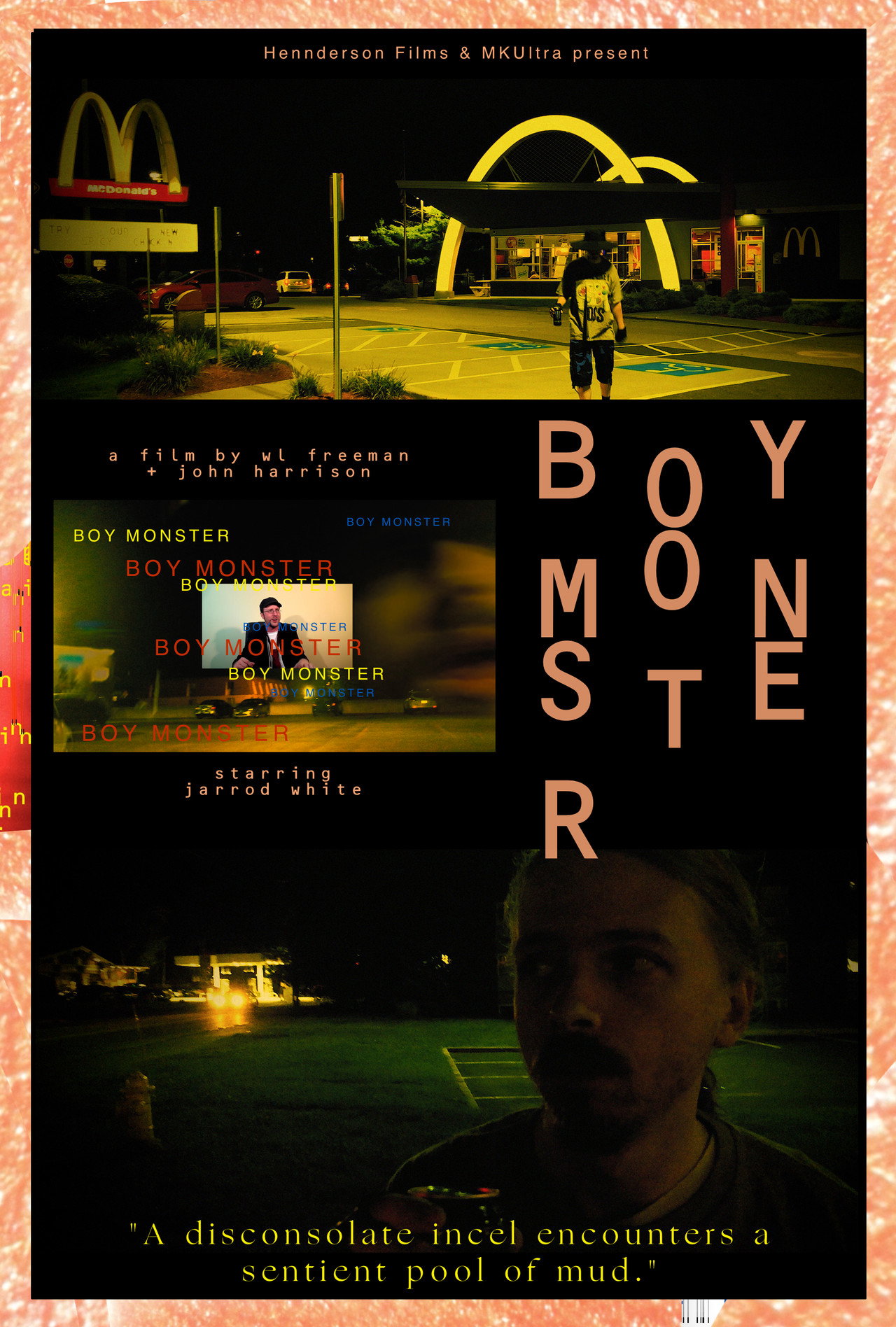 Boy Monster Backdrop