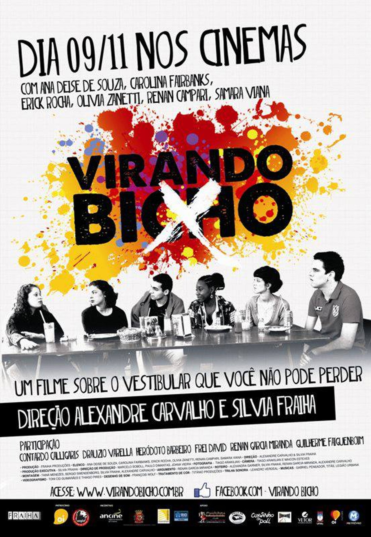 Virando Bicho filmaffisch