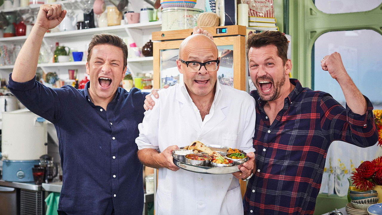 Le QG de Jamie & Jimmy — Harry Hill, Thali, Saucisses grillées & Steak