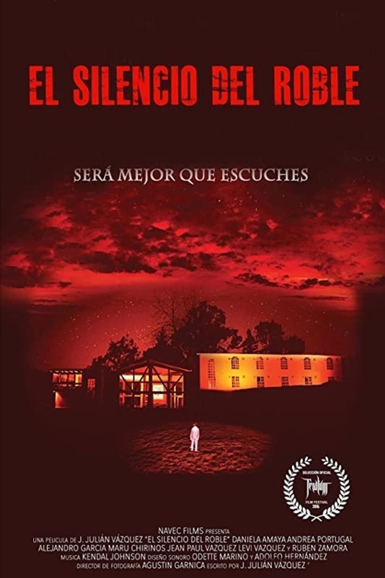El Silencio del Roble filmaffisch