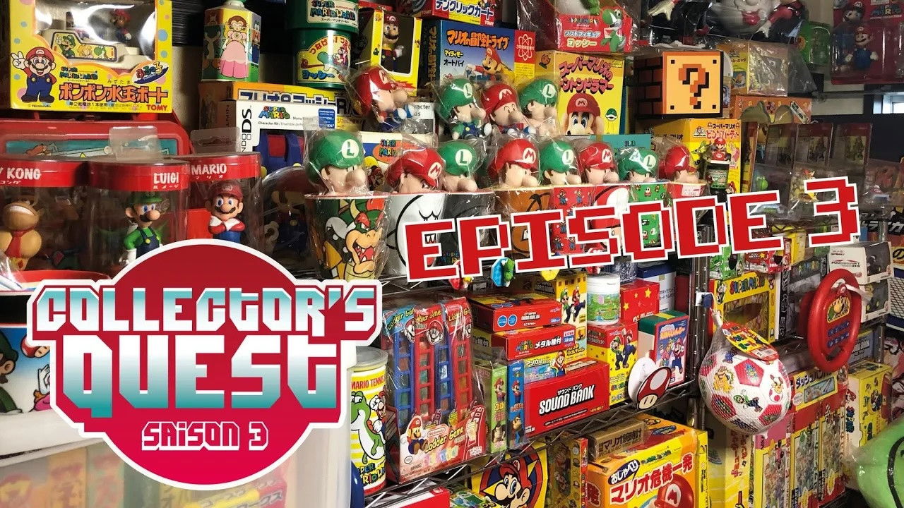 Collector's Quest - Season 3 Episode 3 : At Kikai (World record of Mario goodies)