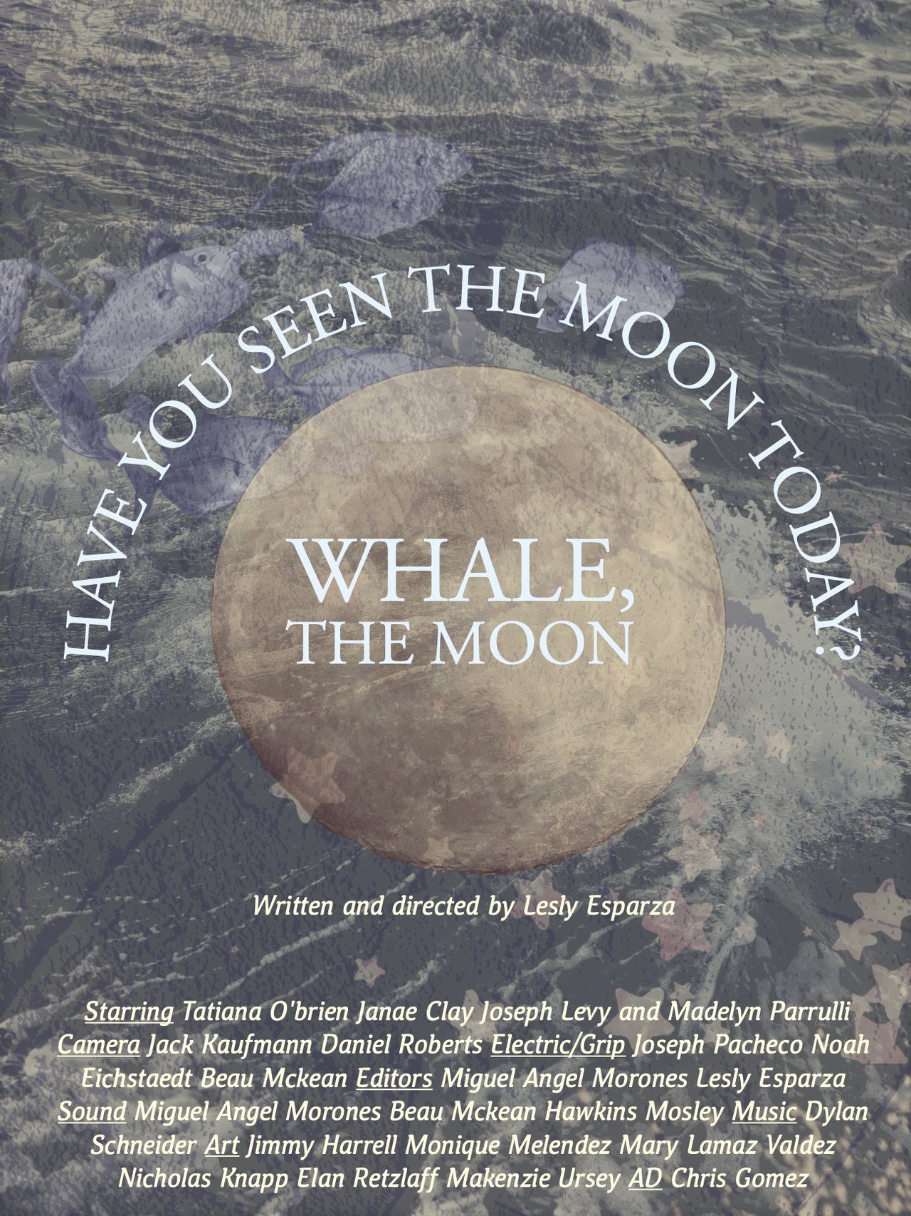 Whale the Moon filmaffisch