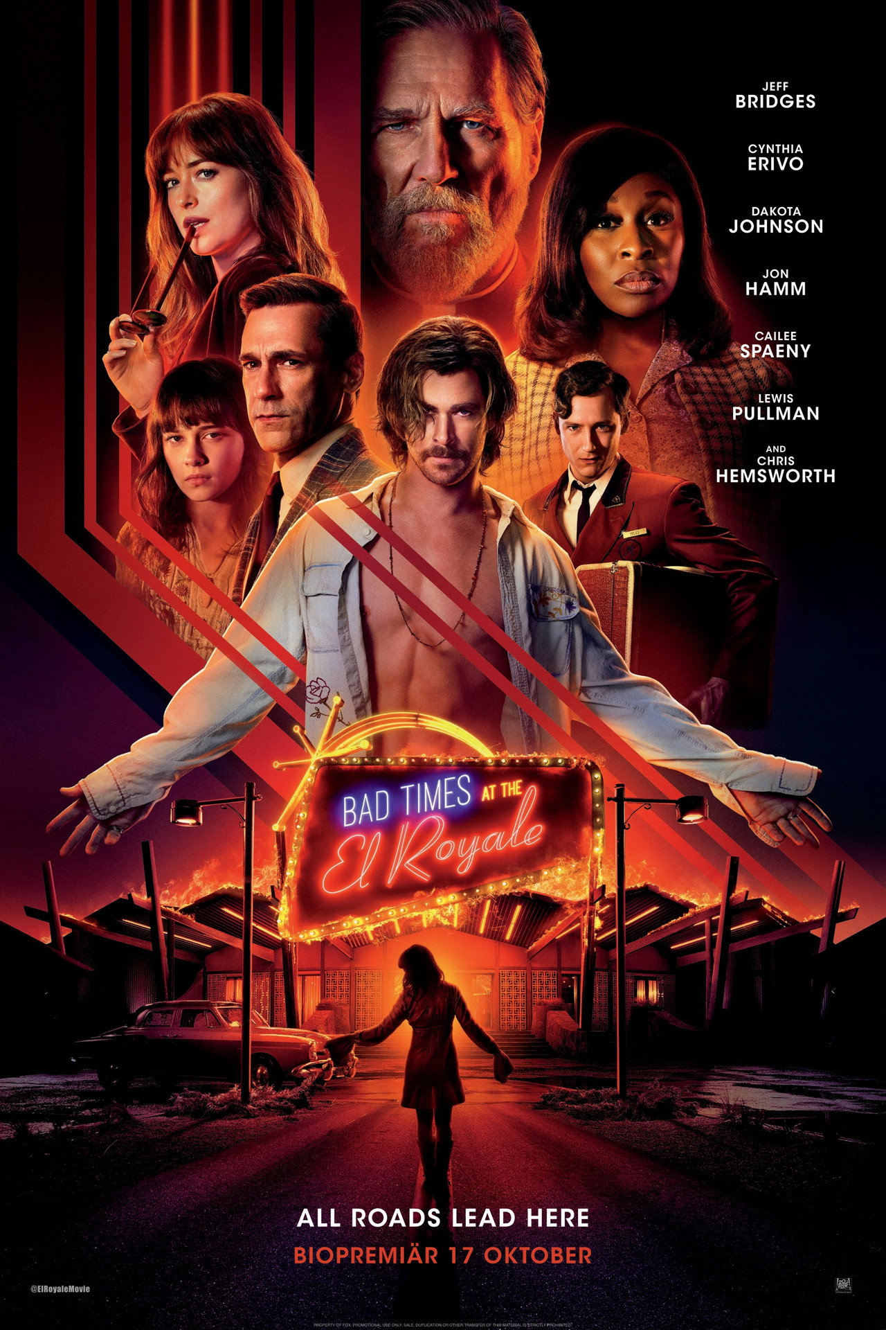 Bad Times at the El Royale filmaffisch