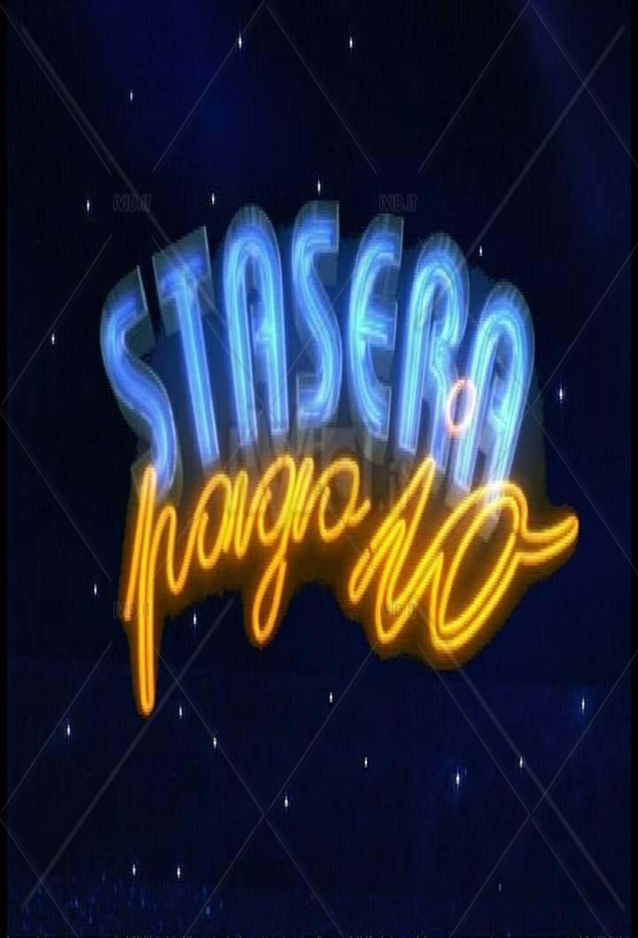 Stasera pago io affisch