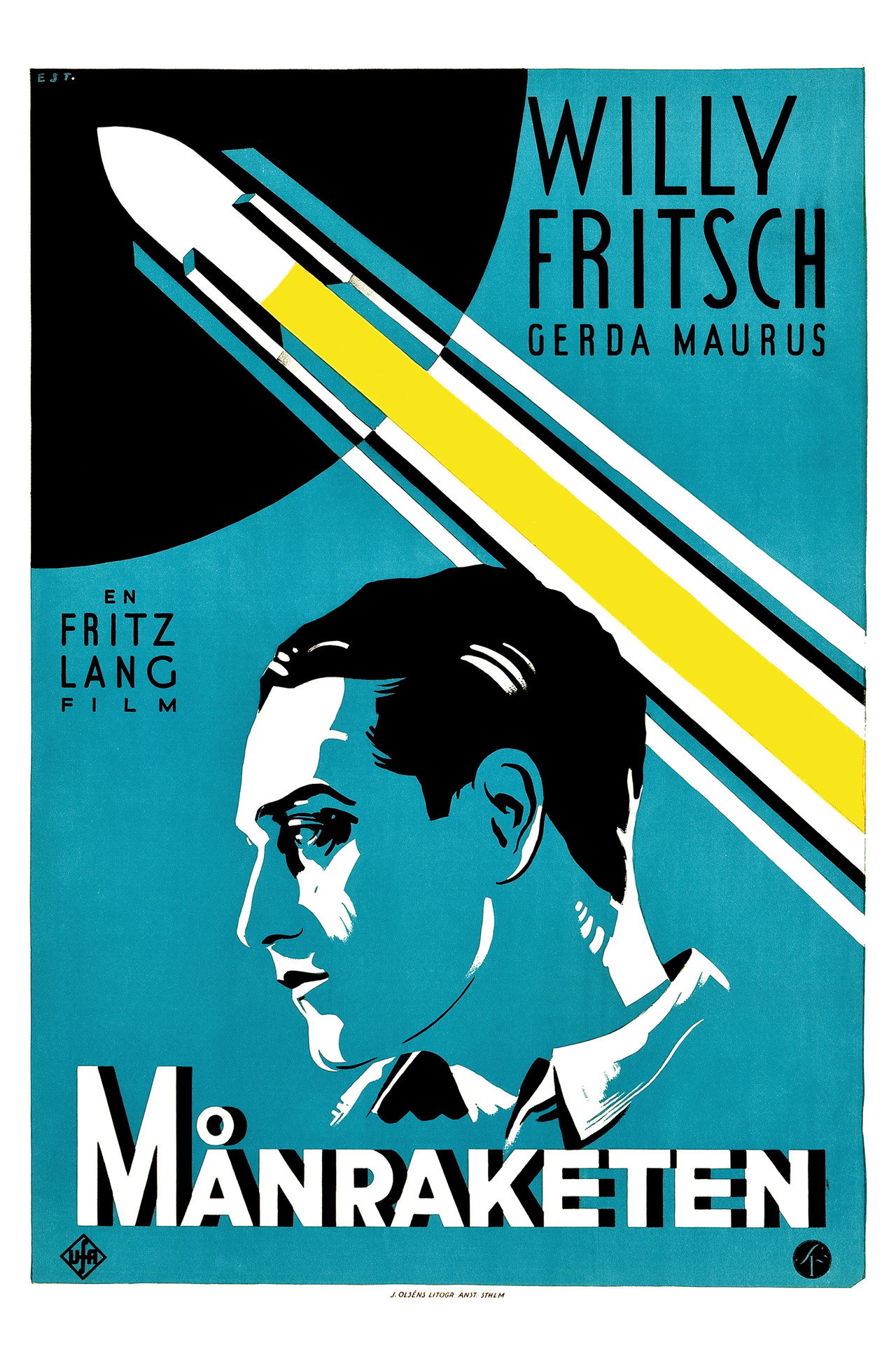 Månraketen filmaffisch