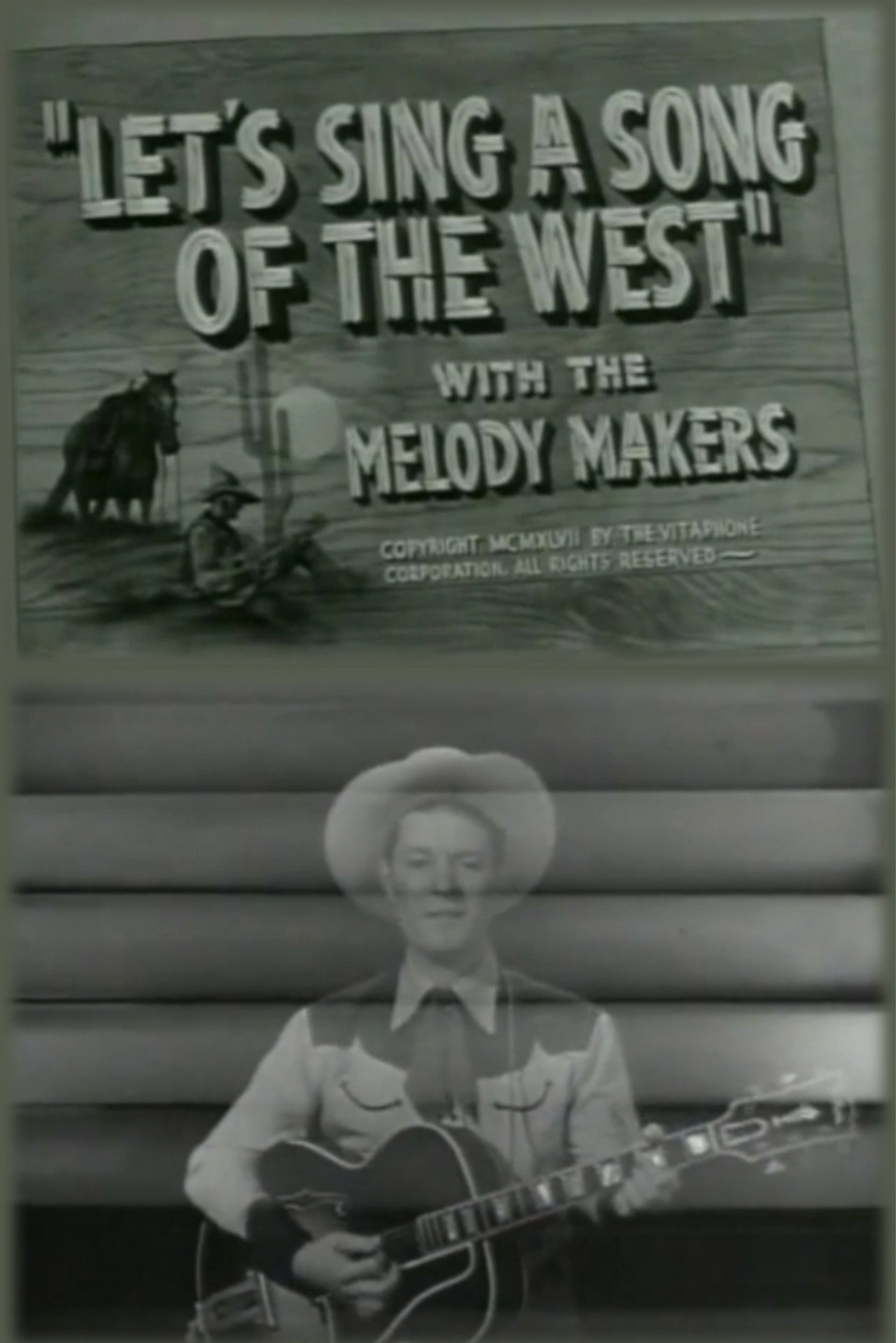 Let's Sing a Song of the West poster