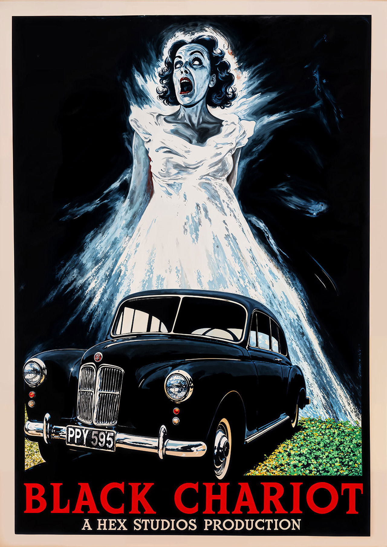 Black Chariot Backdrop