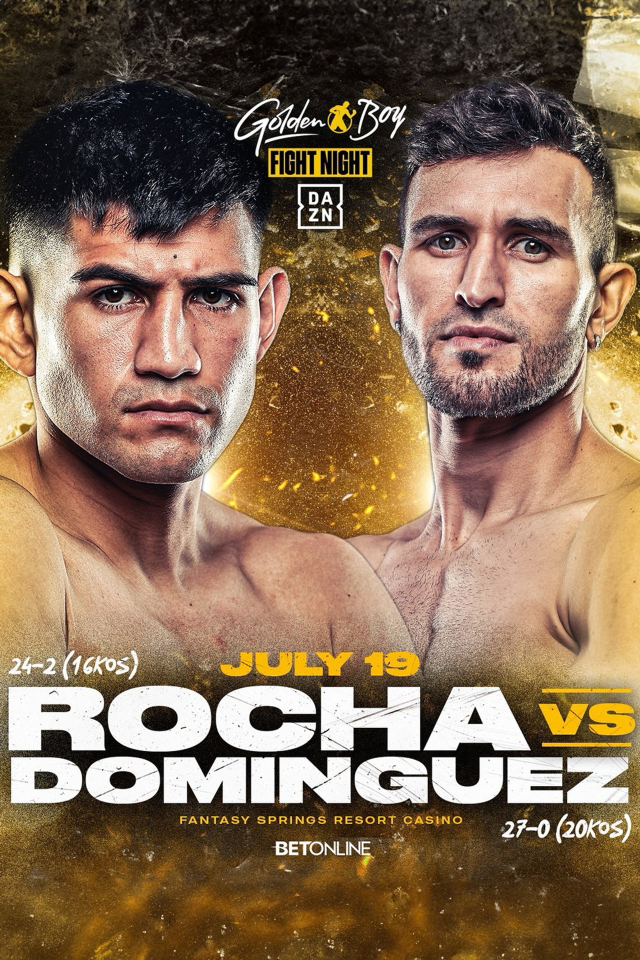 Alexis Rocha vs. Santiago Dominguez filmaffisch