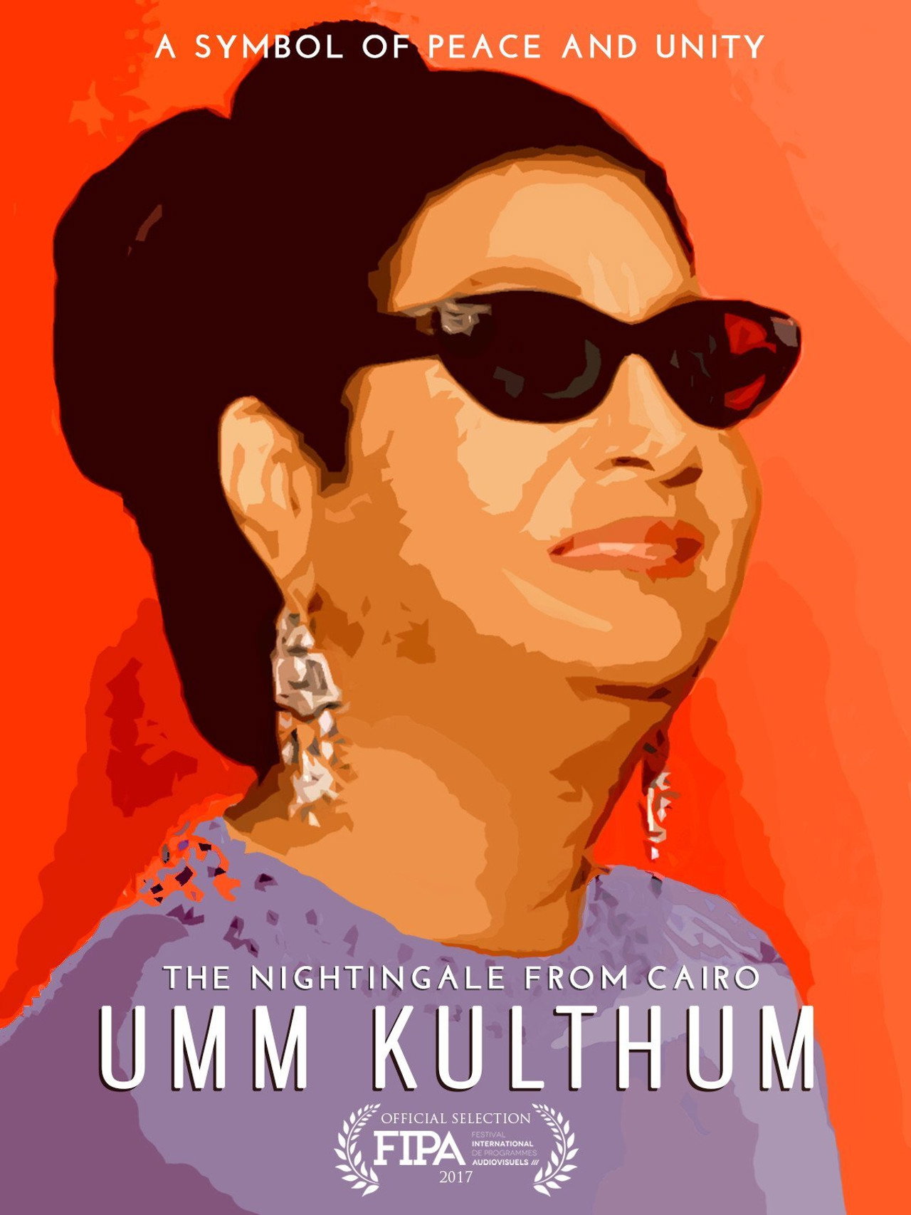 Nightingale From Cairo: Umm Kulthum Backdrop