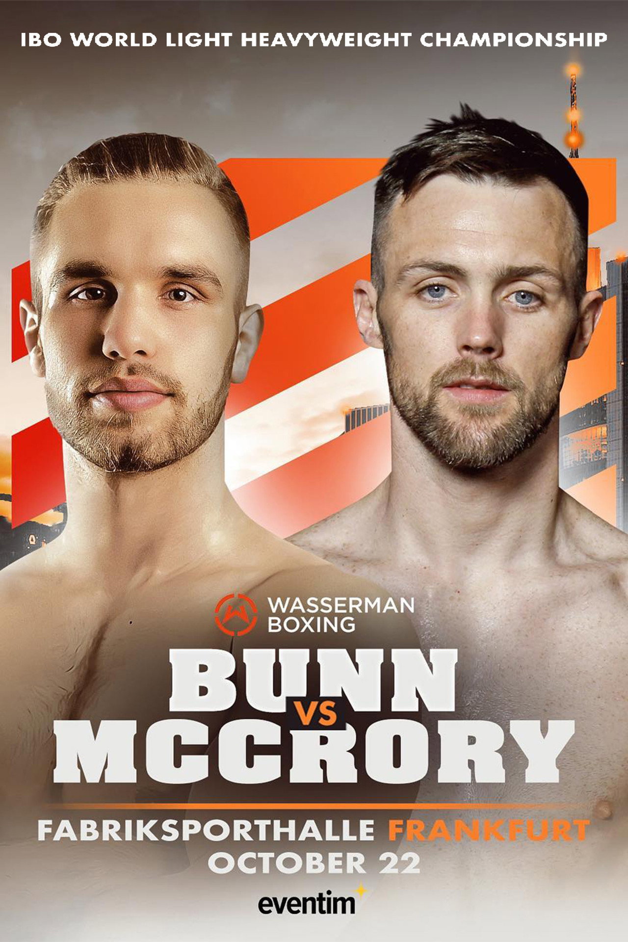 Leon Bunn vs. Padraig McCrory filmaffisch