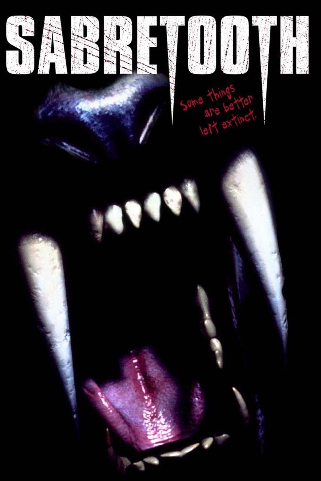 Prehistoric tiger poster