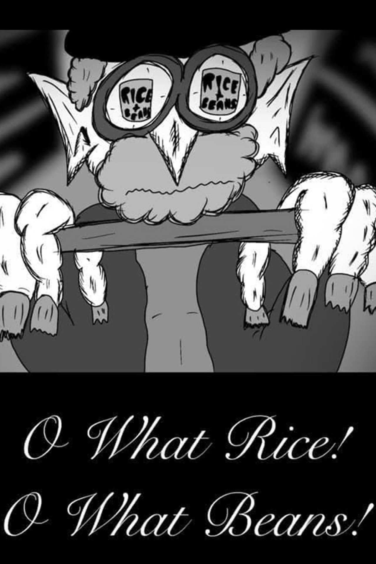 O, What Rice! O, What Beans! Backdrop