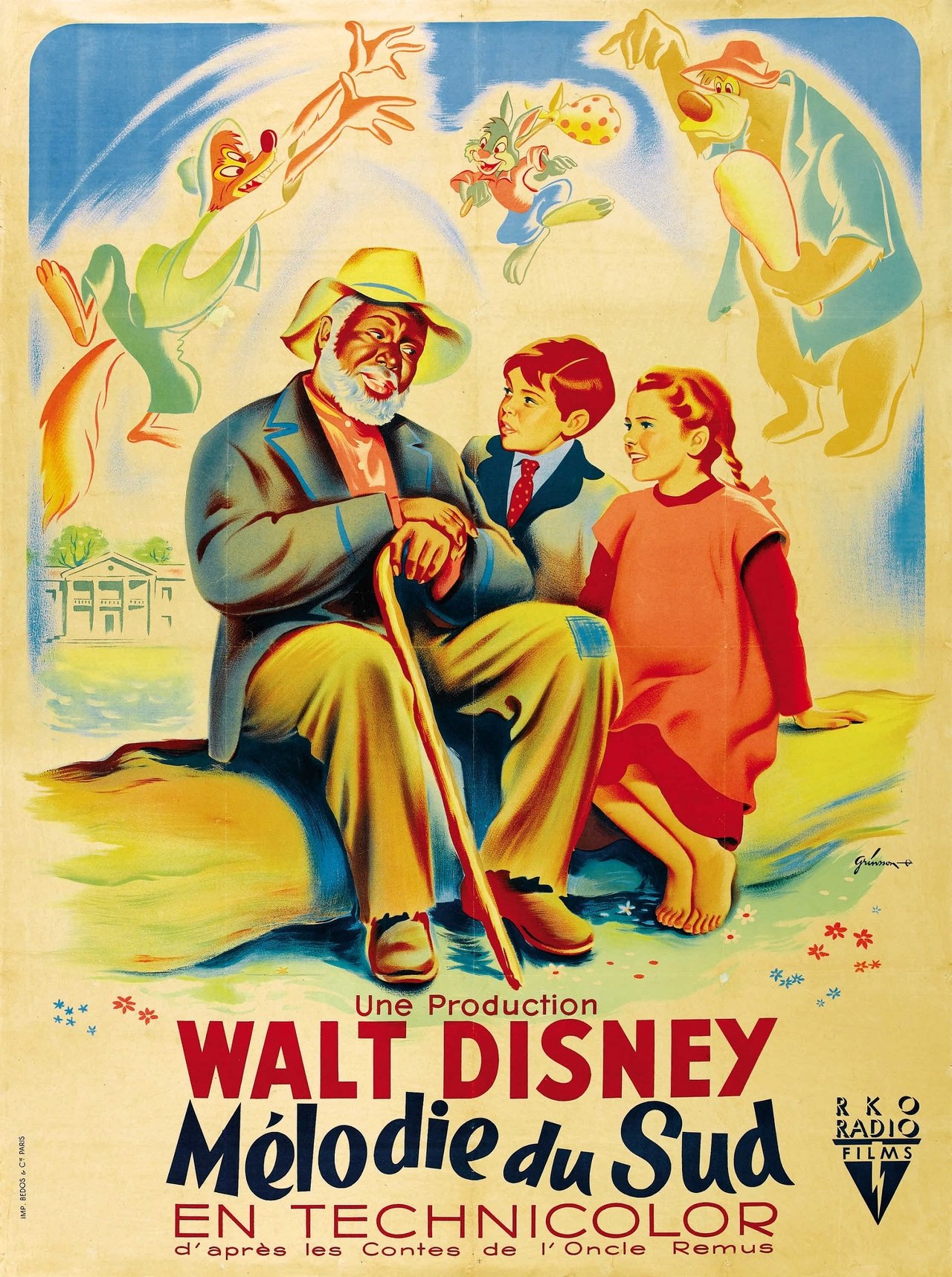 Mélodie du sud poster