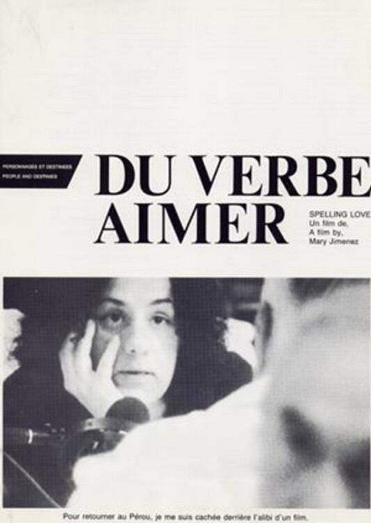 Du verbe aimer filmaffisch