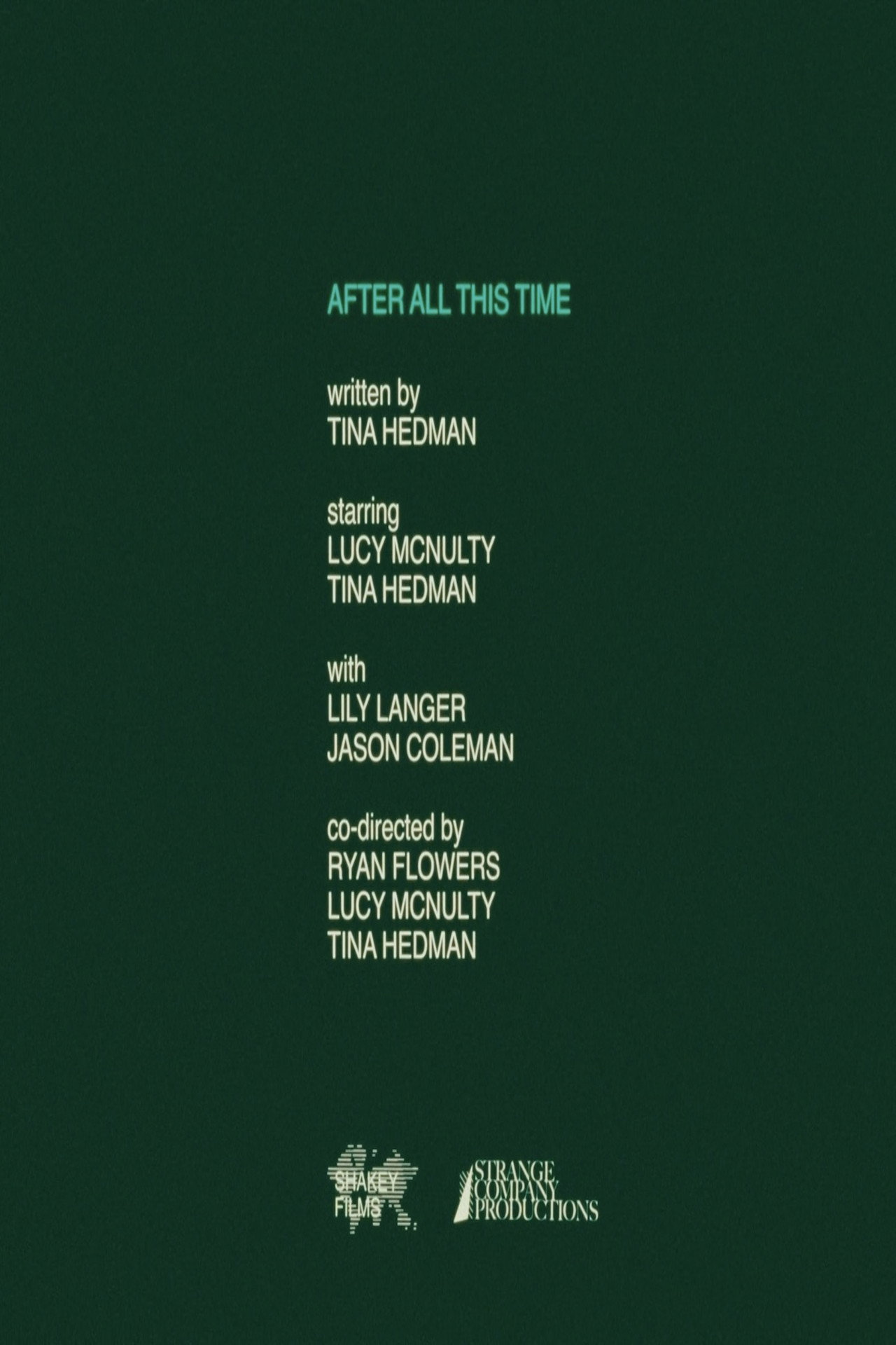 After All This Time