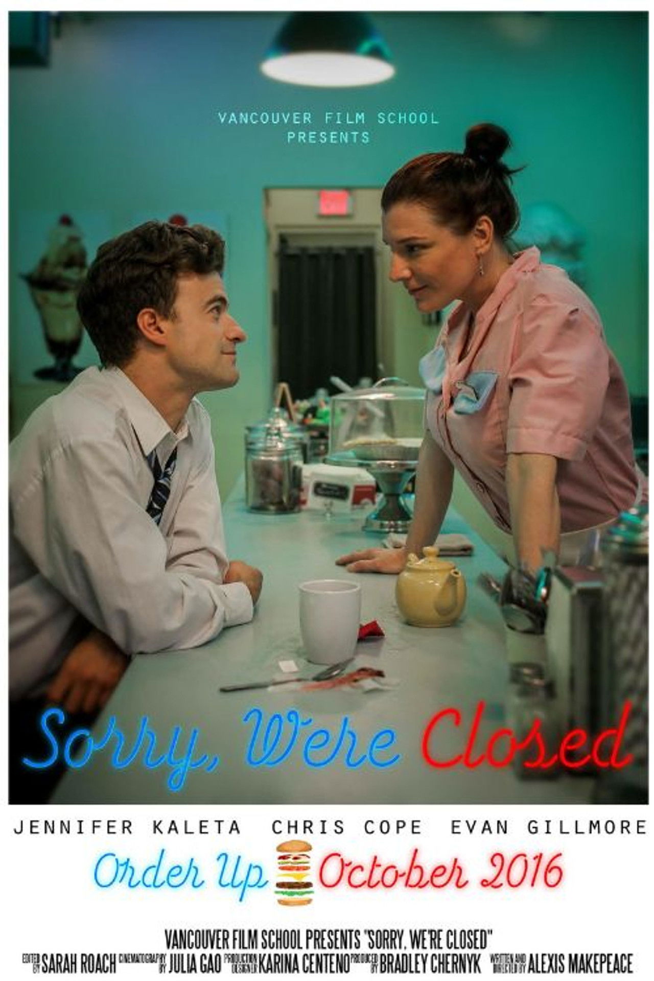 Sorry, We're Closed Backdrop