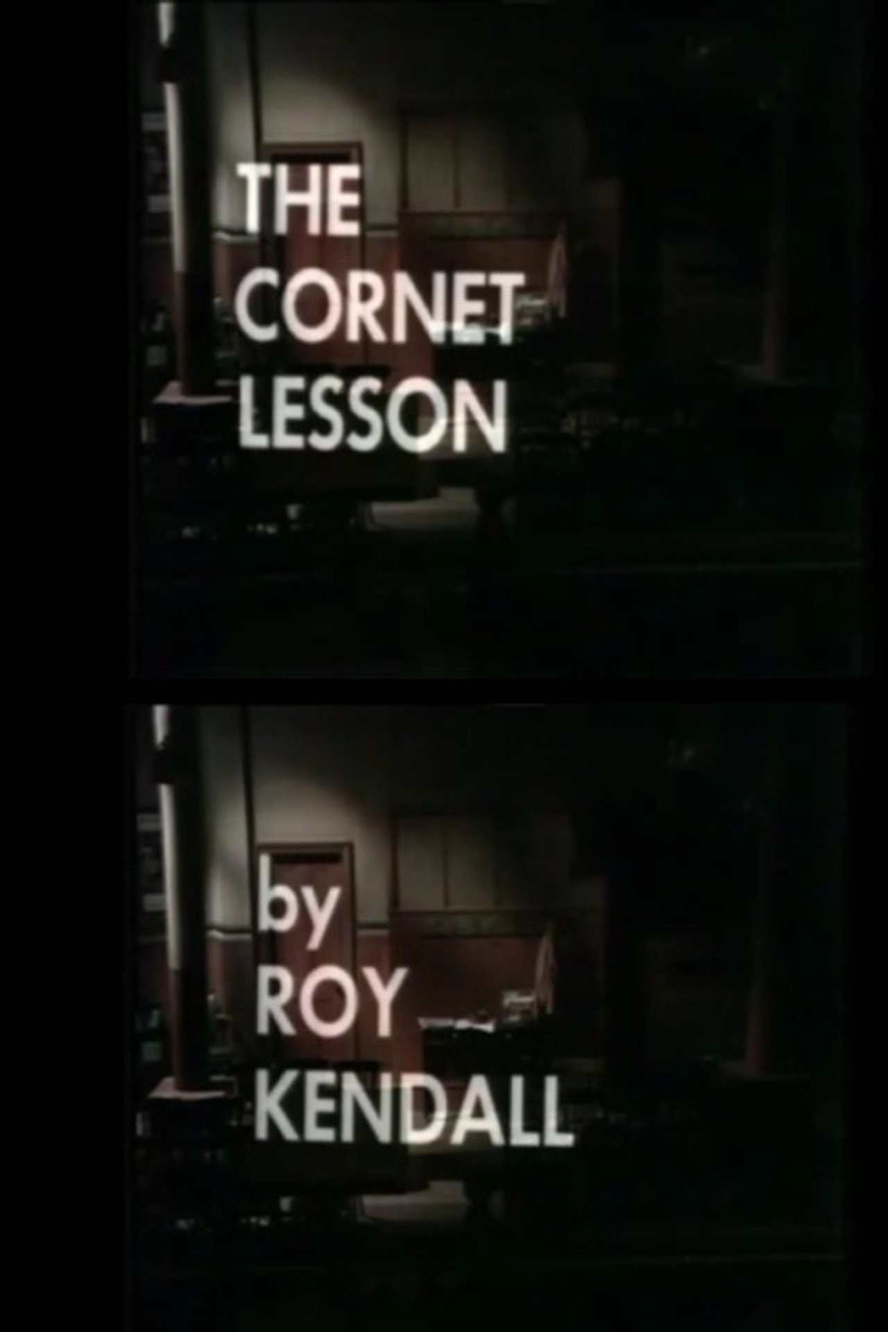 The Cornet Lesson Backdrop