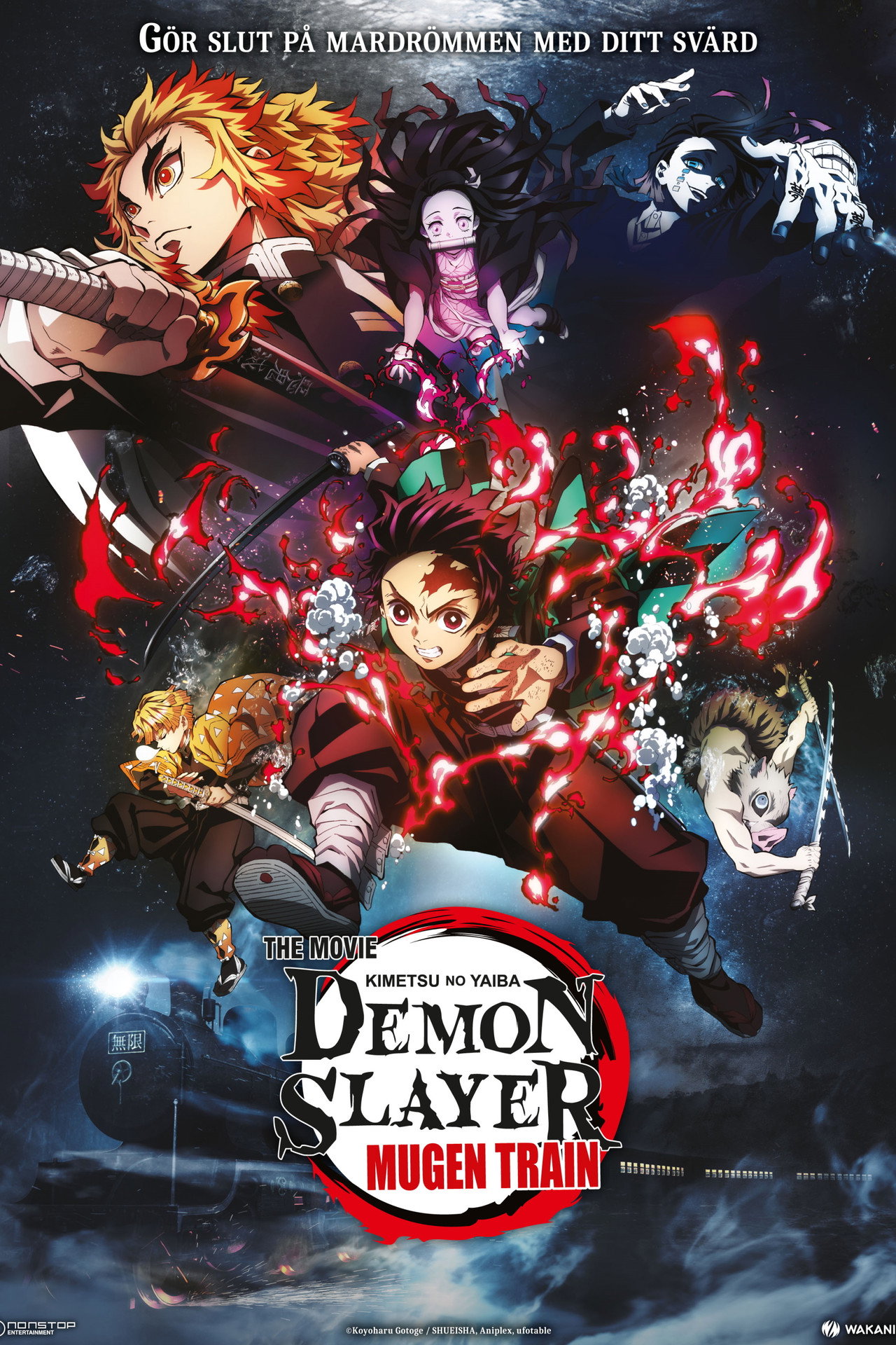 Demon Slayer: Mugen Train filmaffisch