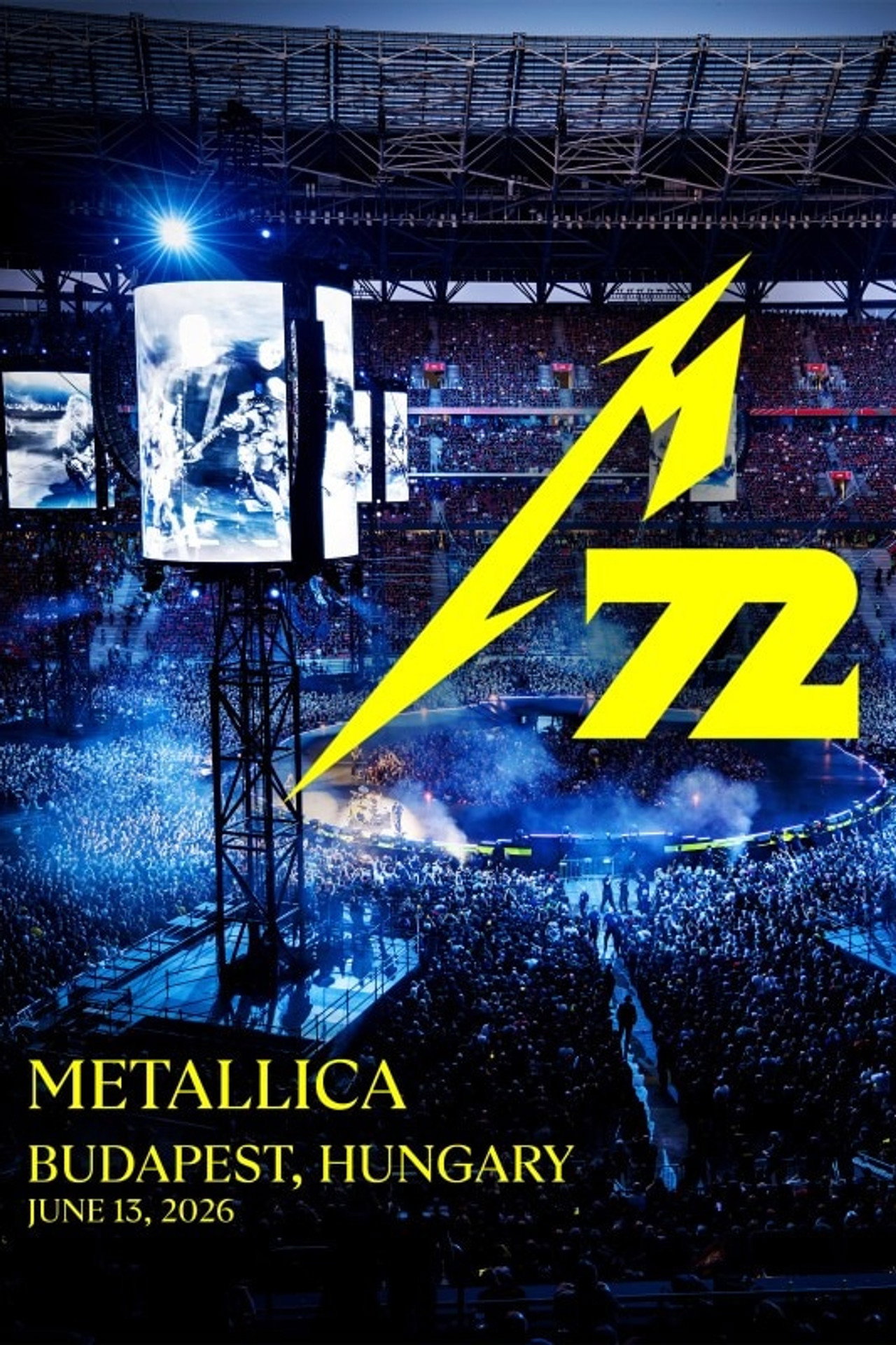 Metallica: M72 Tour - Budapest, Day 2 – plakát 4